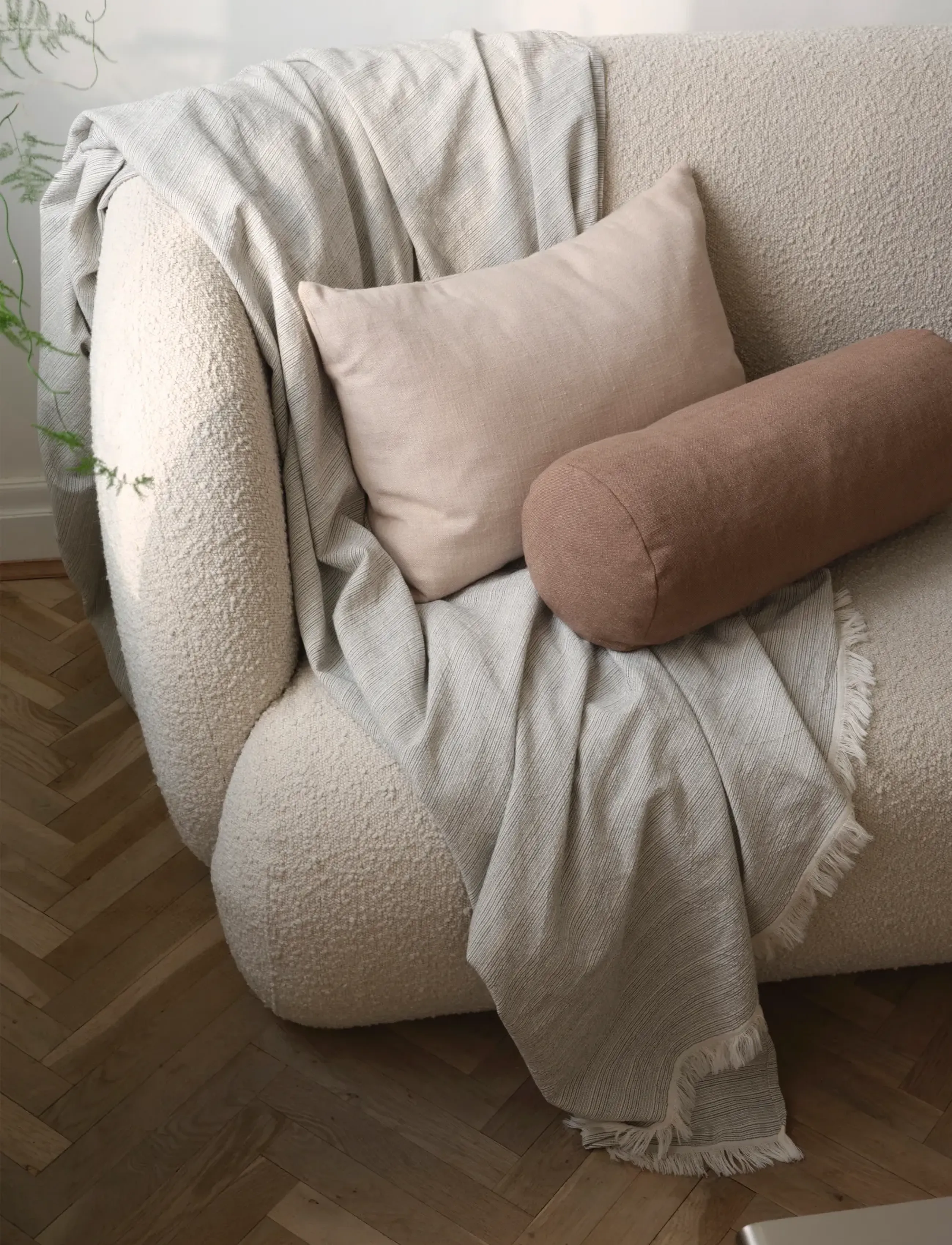 compliments Svale Throw, 145X210 cm, Cushions & Blankets, Grau - Blankets Throws, Homeware