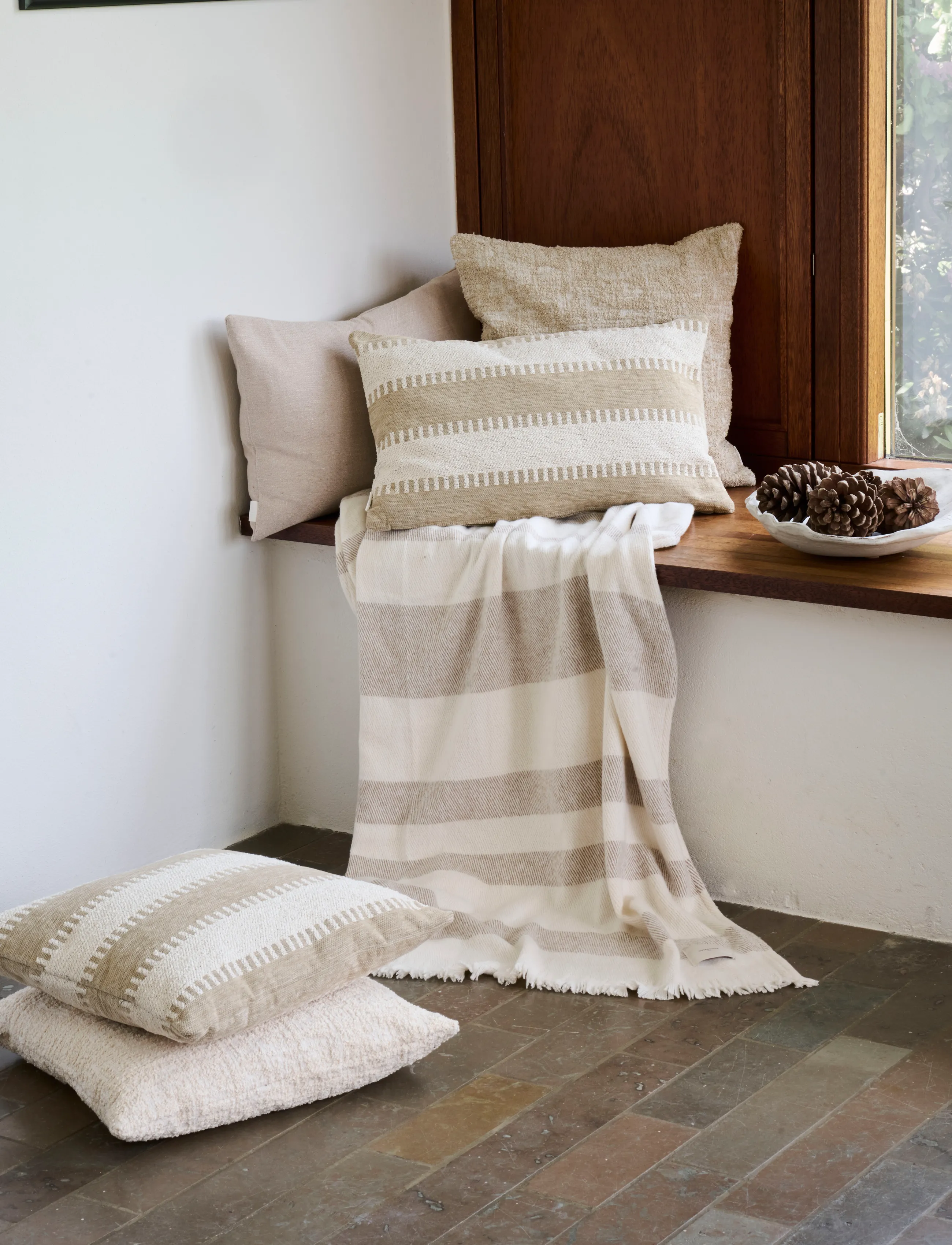 compliments Savona Throw,,,Creme Gr.130X180CM