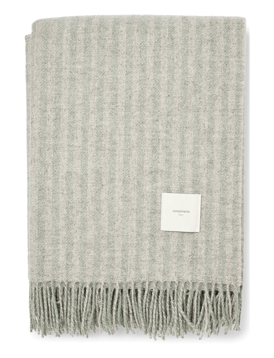compliments - Tide Throw - tekid ja katted - dusty green - 0