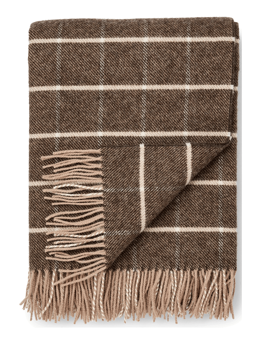 compliments - Frame Throw - decken - brown - 1