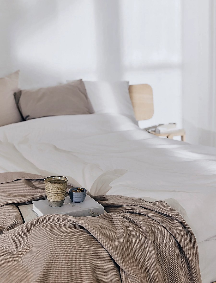 compliments - Luna Bed Cover - tagesdecken - sand - 3