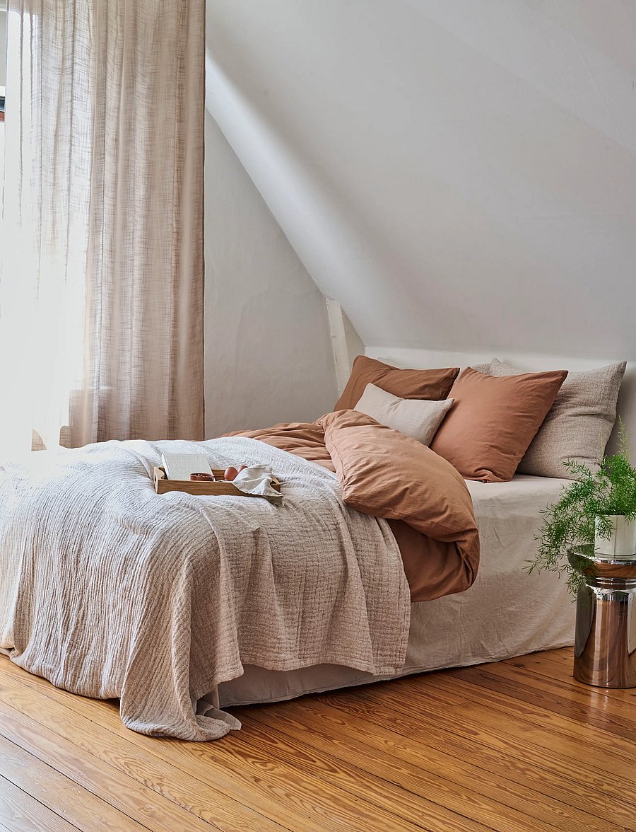 compliments - Rest Bed Runner - tagesdecken - sand - 0
