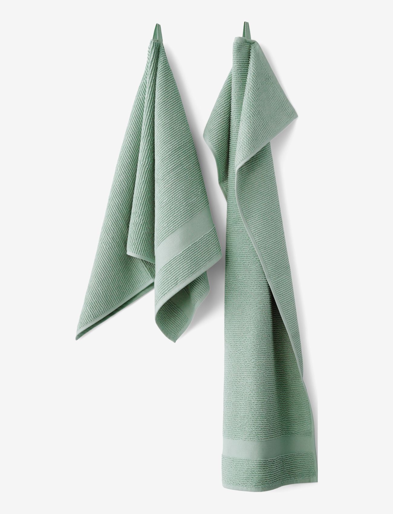 compliments - Slow Towel 50x100 cm - lowest prices - dusty green - 0