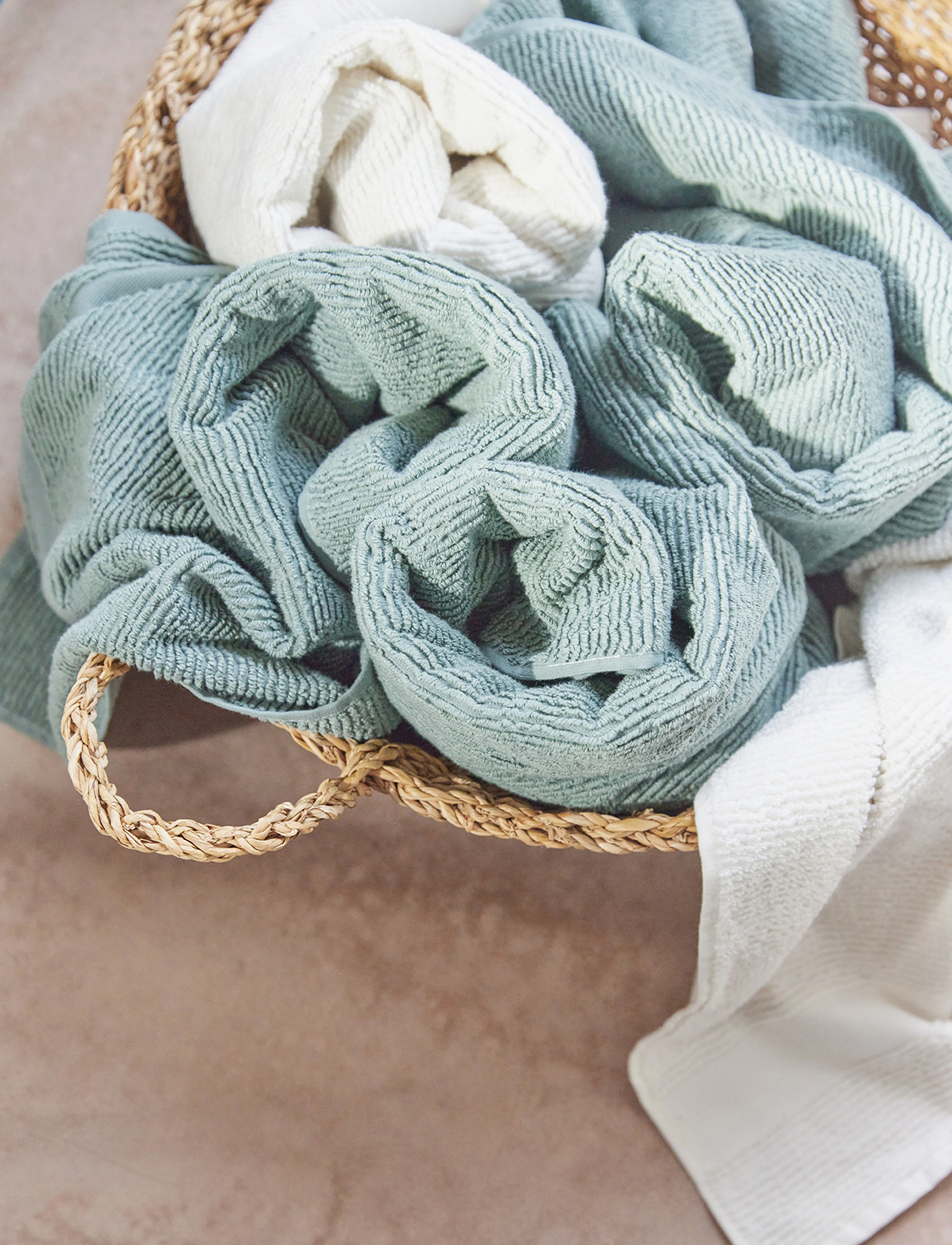 compliments Slow Towel 50X100 Cm, cm, Bathroom Textiles, Grün - Towels, Homeware