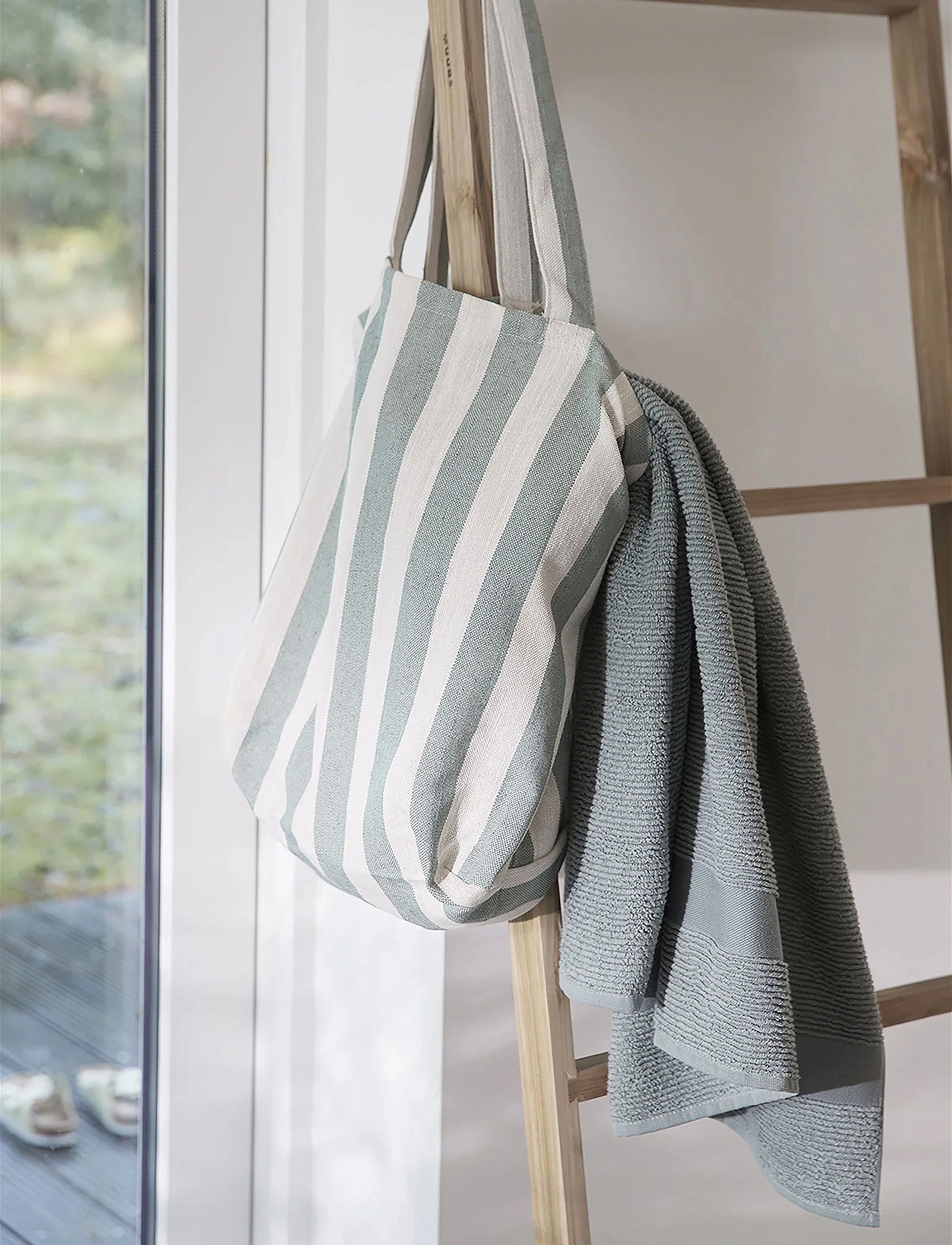 compliments - Slow Towel 50x100 cm - lägsta priserna - dusty green - 3