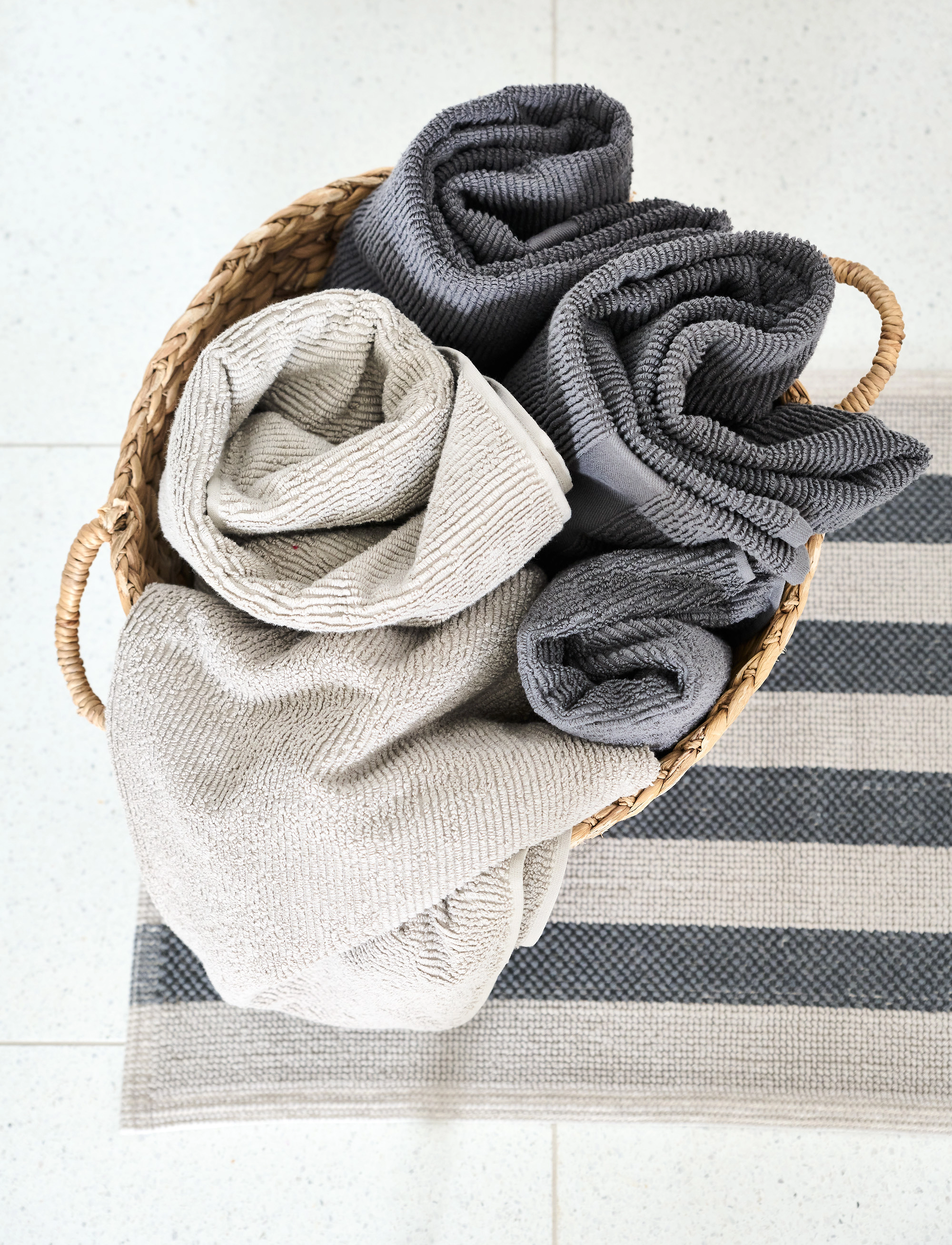 compliments Slow Towel 50X100 Cm, cm, Bathroom Textiles, Grau - Towels, Homeware