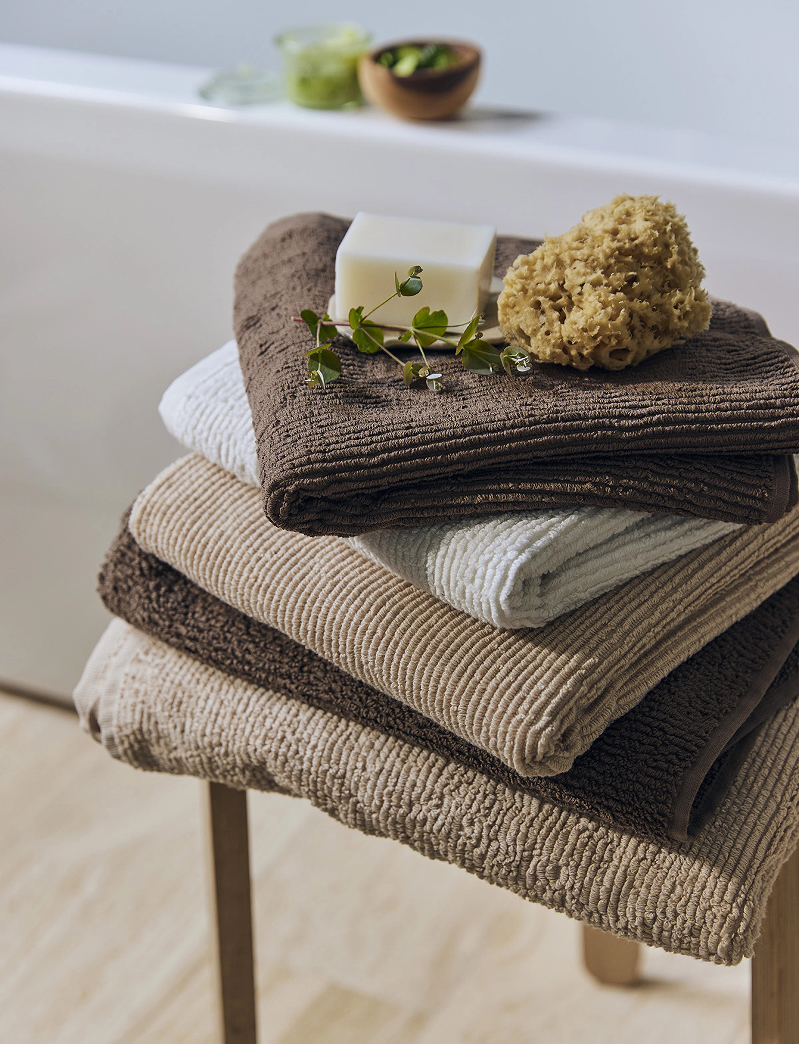 compliments Slow Towel 50X100 Cm, cm, Bathroom Textiles, Creme - Towels, Homeware