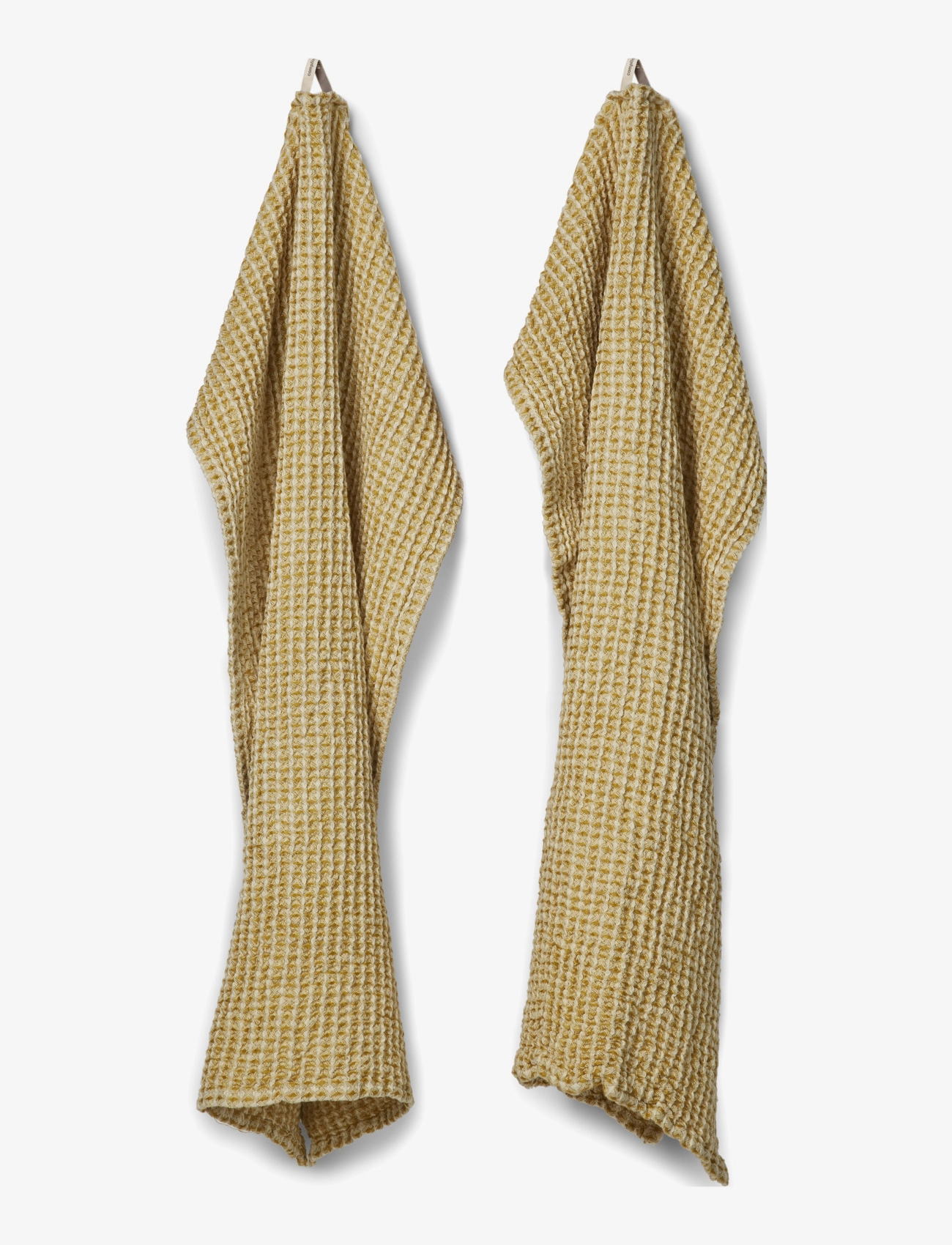 compliments - Como Towel 40x60 cm - 2 pack - lowest prices - mustard - 1