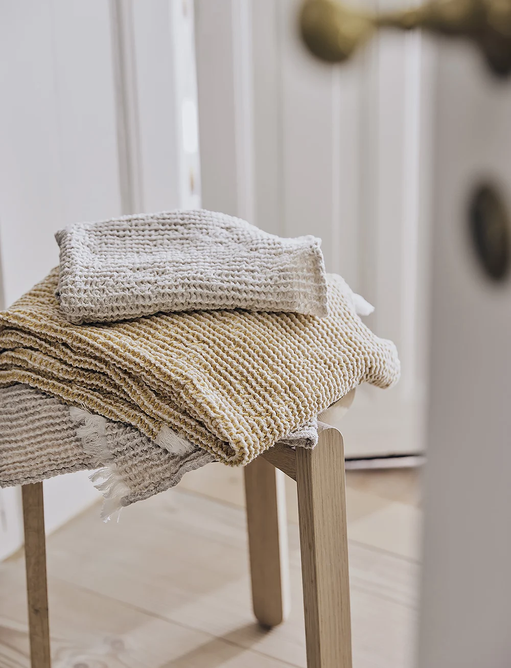 compliments - Como Towel 40x60 cm - 2 pack - gæstehåndklæder - sand - 3