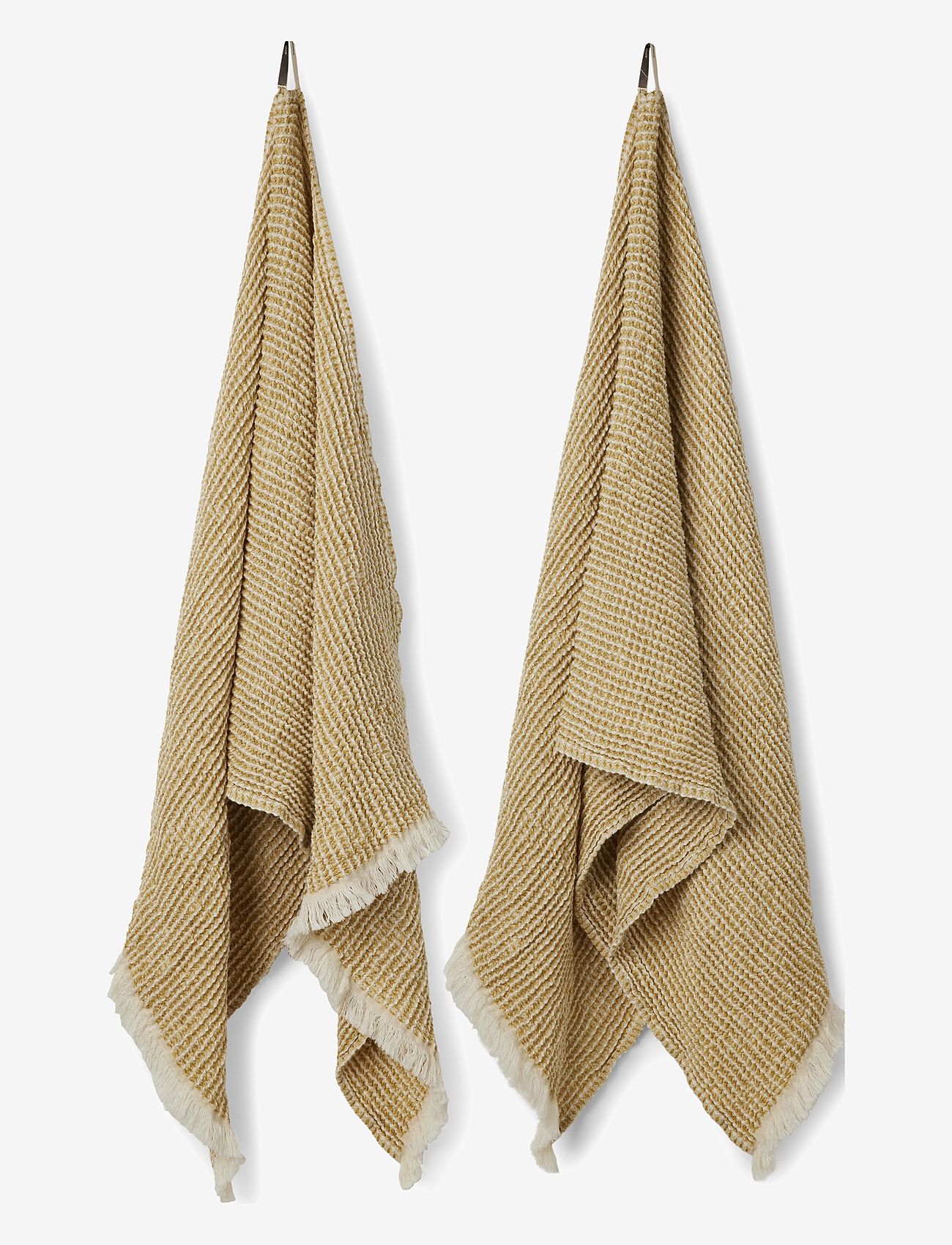 compliments - Como Towel 60x100 cm - die niedrigsten preise - mustard - 0