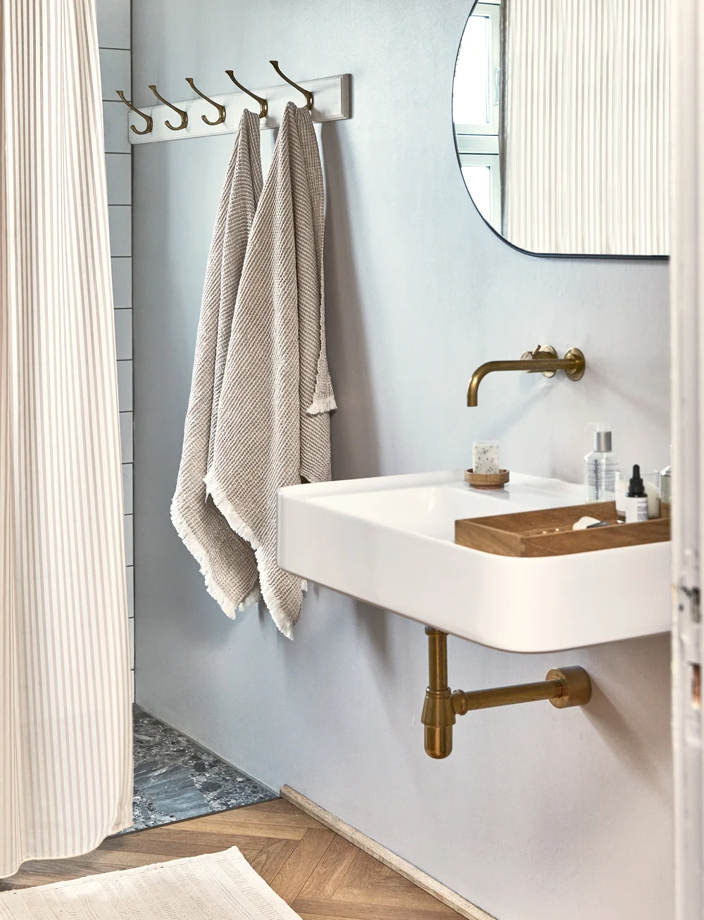 compliments - Como Towel 80x140 cm - vieraspyyhkeet - sand - 1