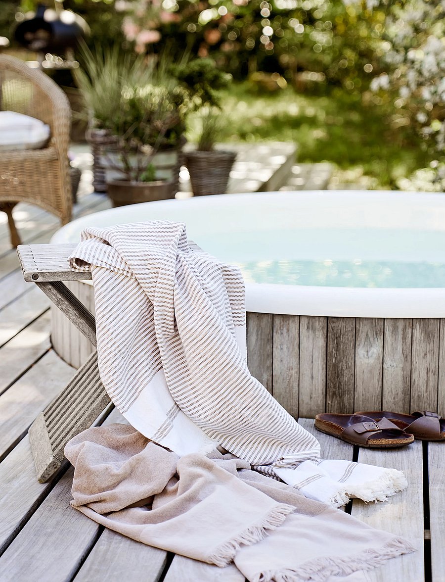 compliments - Villas Towel - badetücher - sand - 3