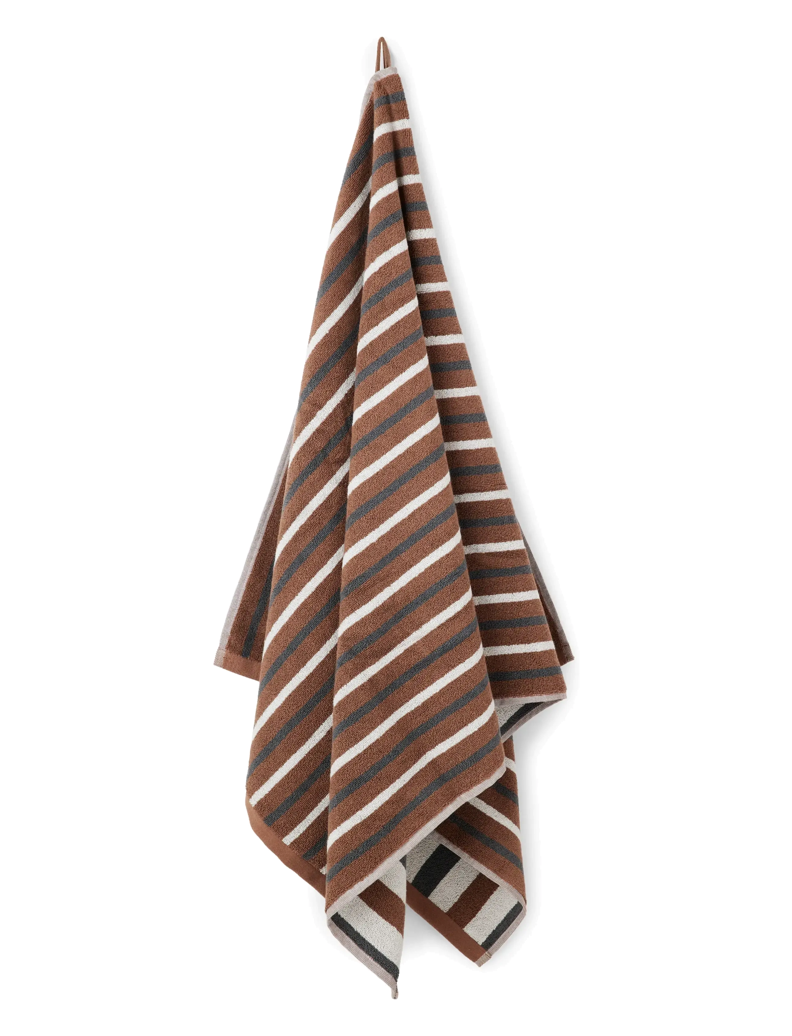 compliments Lane Towel - Badezimmer - CLAY / brown