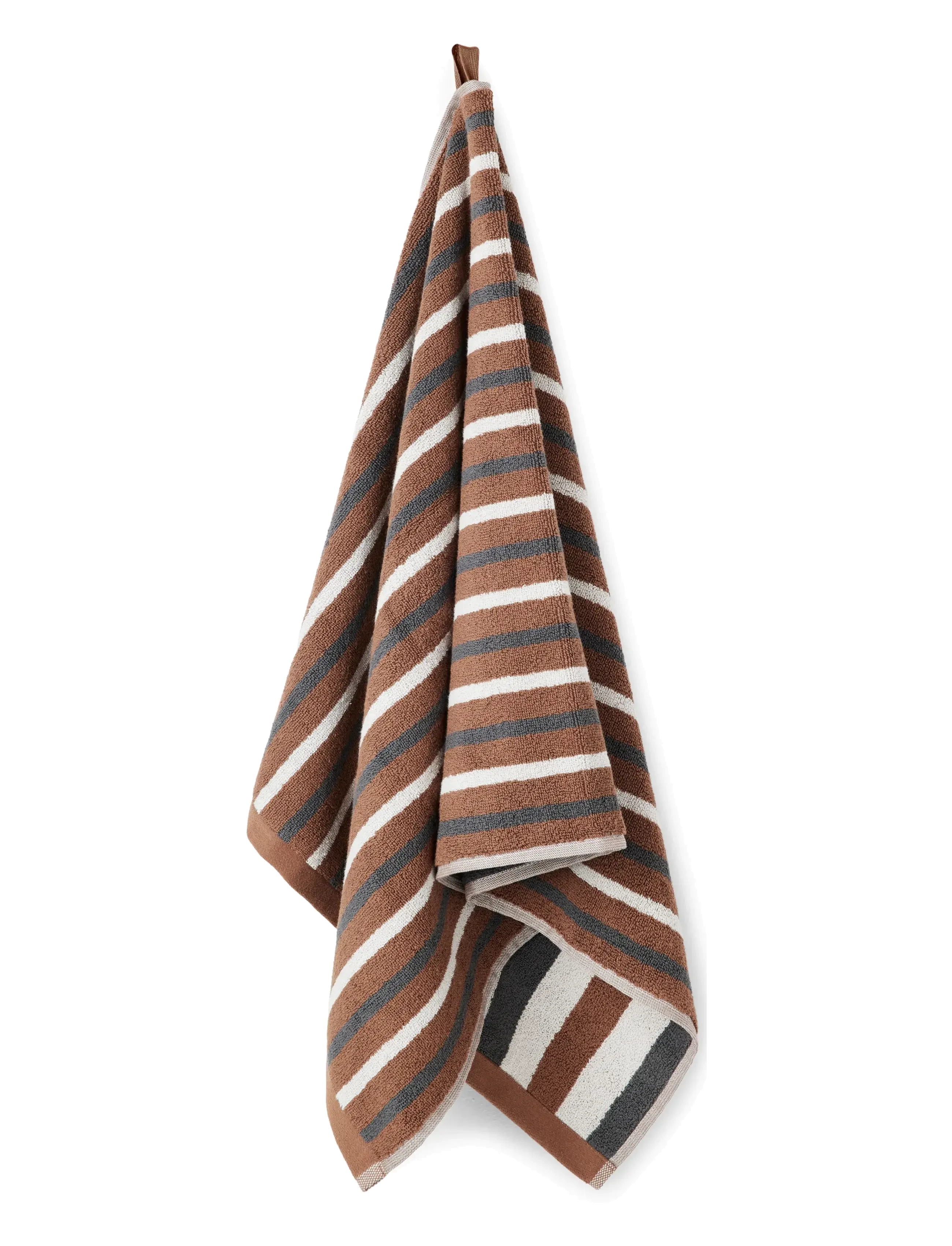 compliments Lane Towel - Tekstiler - CLAY / brown