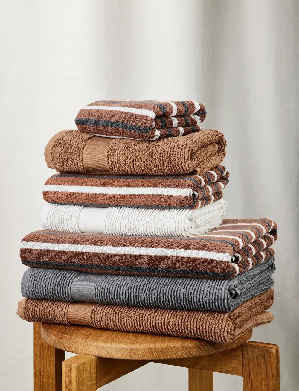 compliments - Lane Towel - handdukar - clay - 3