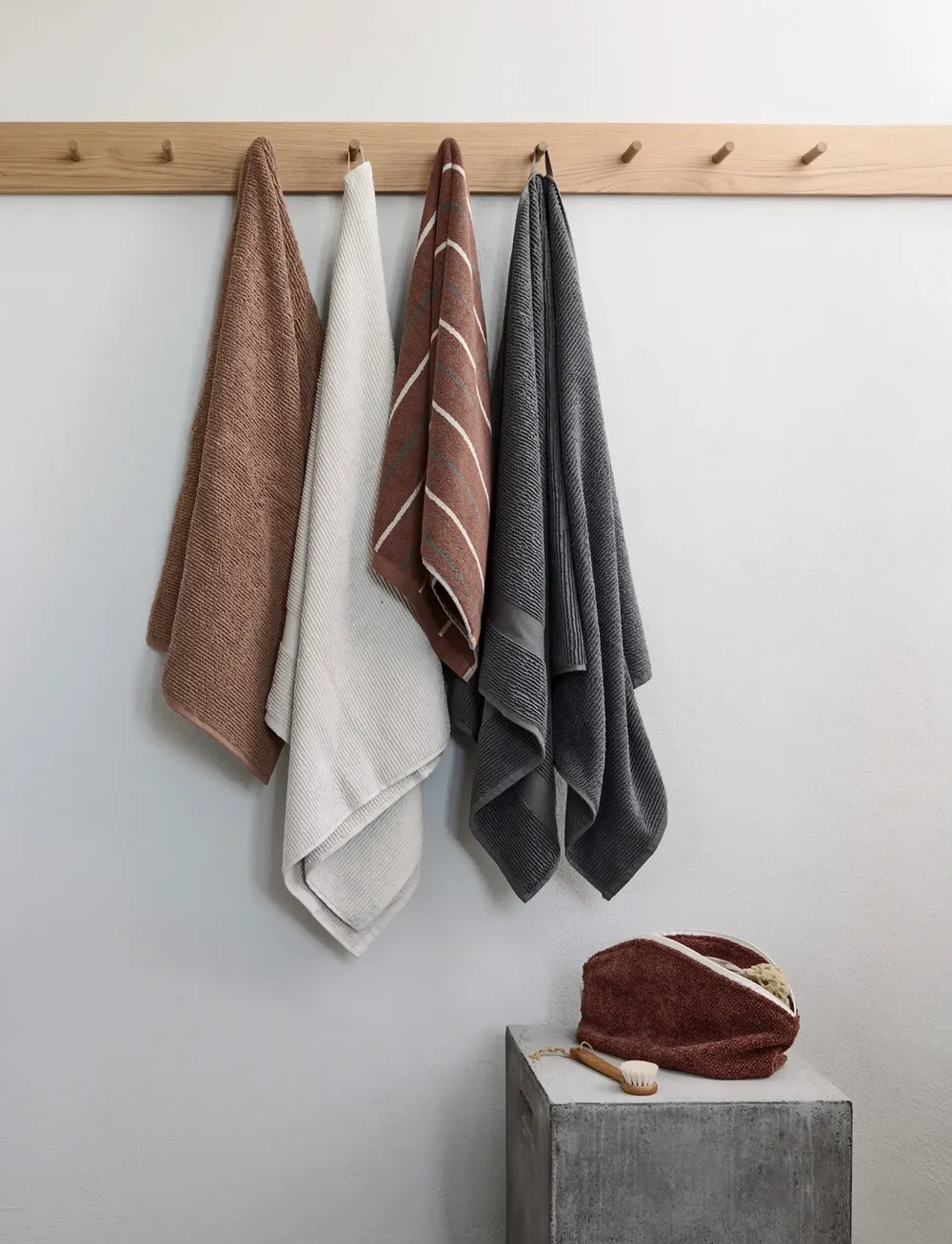 compliments - Lane Towel - handdukar - clay - 5