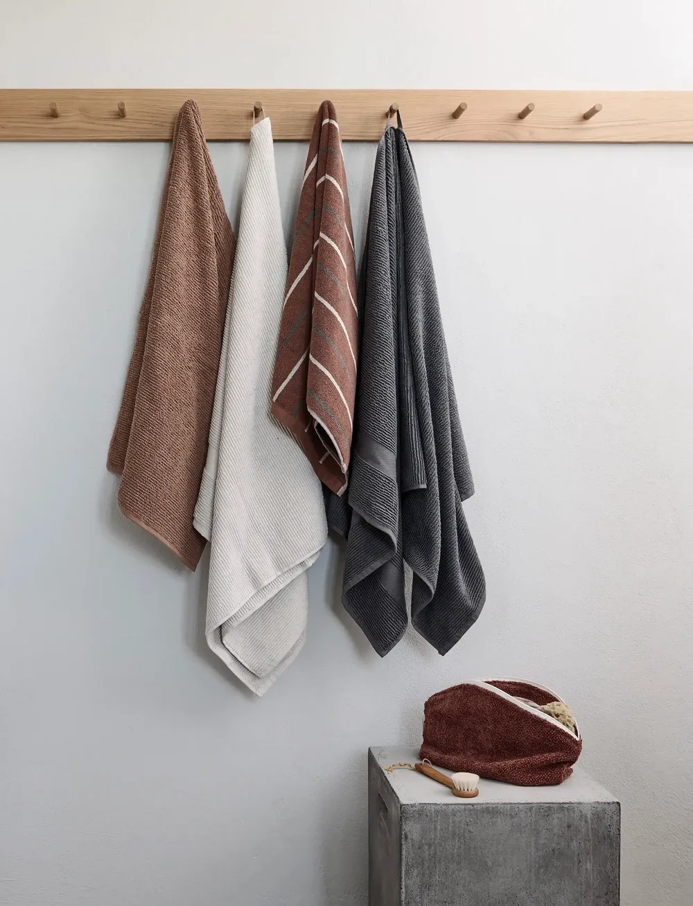 compliments - Lane Towel - handdukar - clay - 5