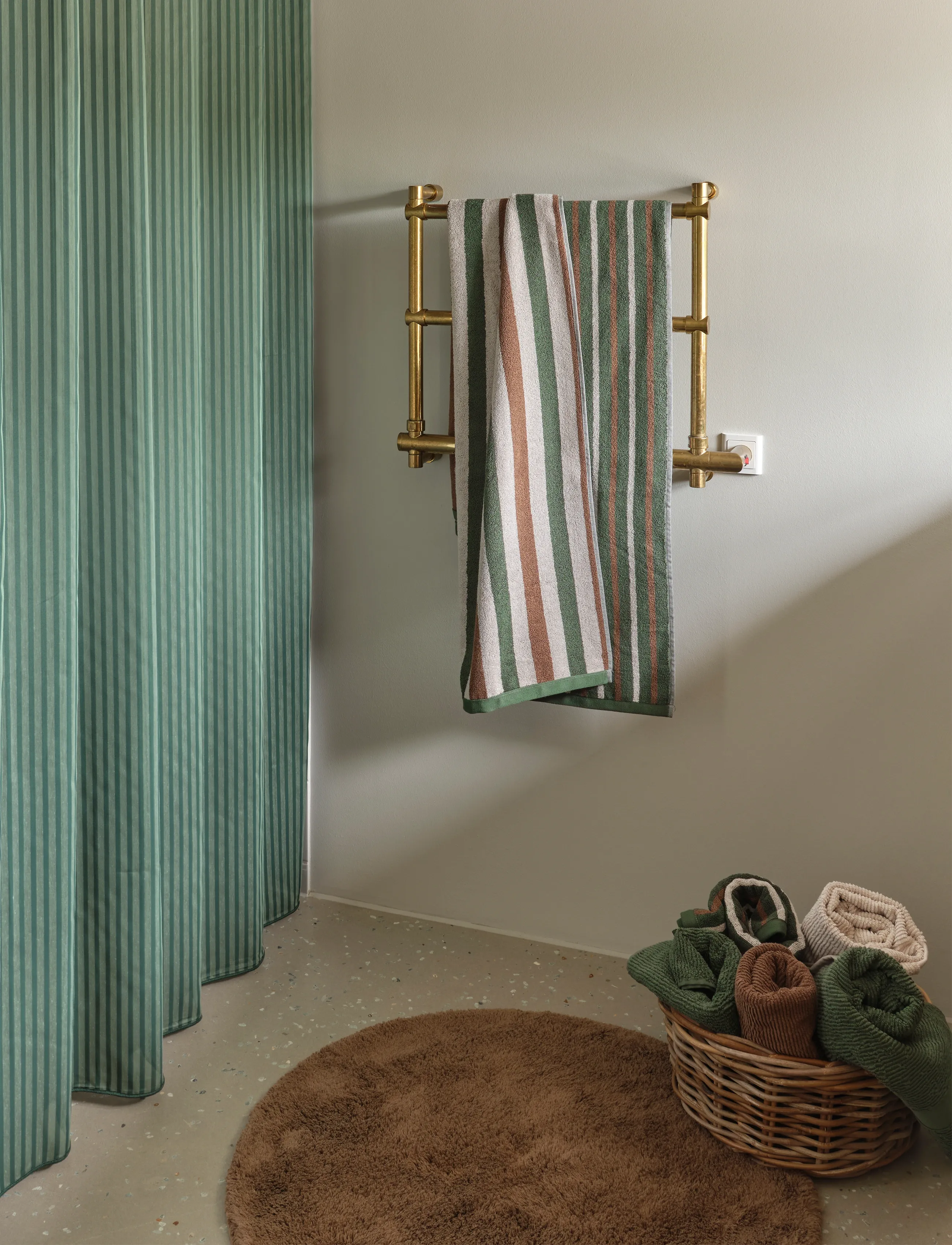 compliments - Lane Towel - käterätikud - forest green - 5