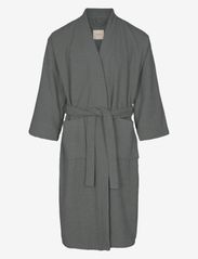 compliments - Slow Bath Robe - morgenkåber - grey - 0