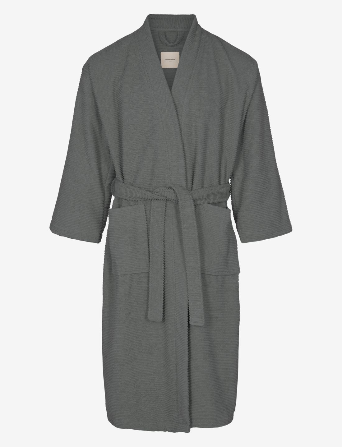 compliments - Slow Bath Robe - igapäevane stiil - grey - 1