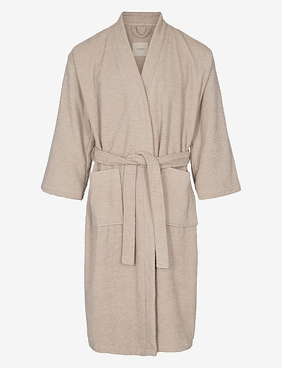 compliments Slow Bath Robe - Kylpytakit - LINEN / beige