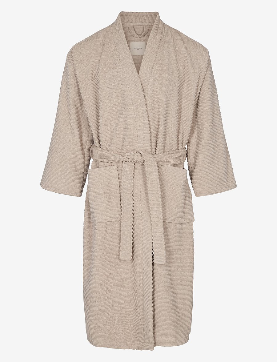 compliments - Slow Bath Robe - hverdags stil - linen - 1