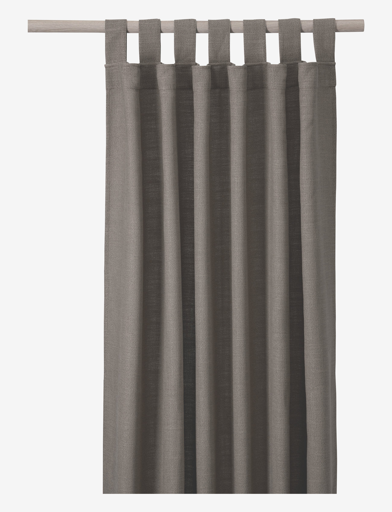 compliments - Ivalo Curtain 140x230 cm w/loops - nach preis einkaufen - taupe - 0