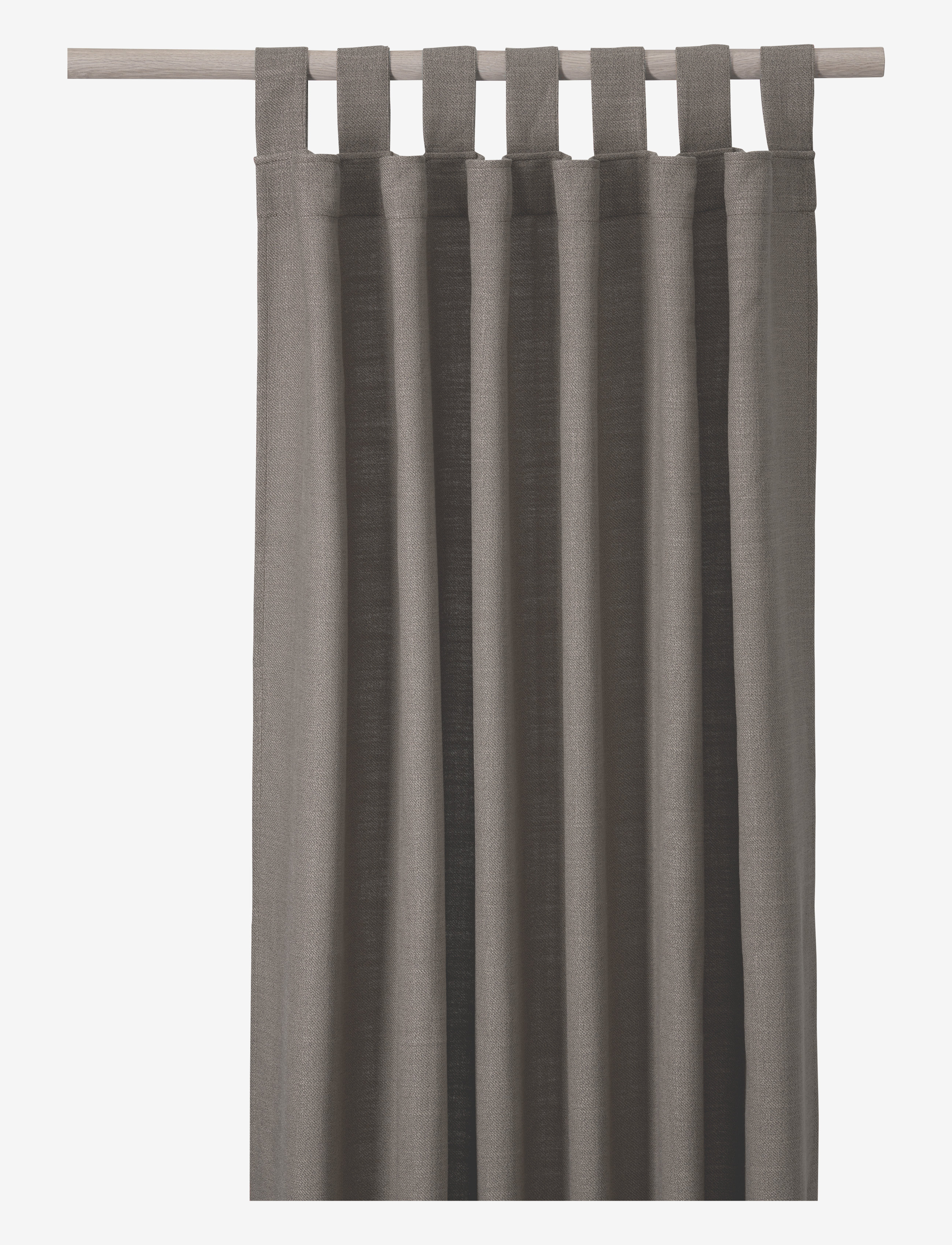 compliments Ivalo Curtain 140x230 cm w/loops - Gardinen - TAUPE / grey