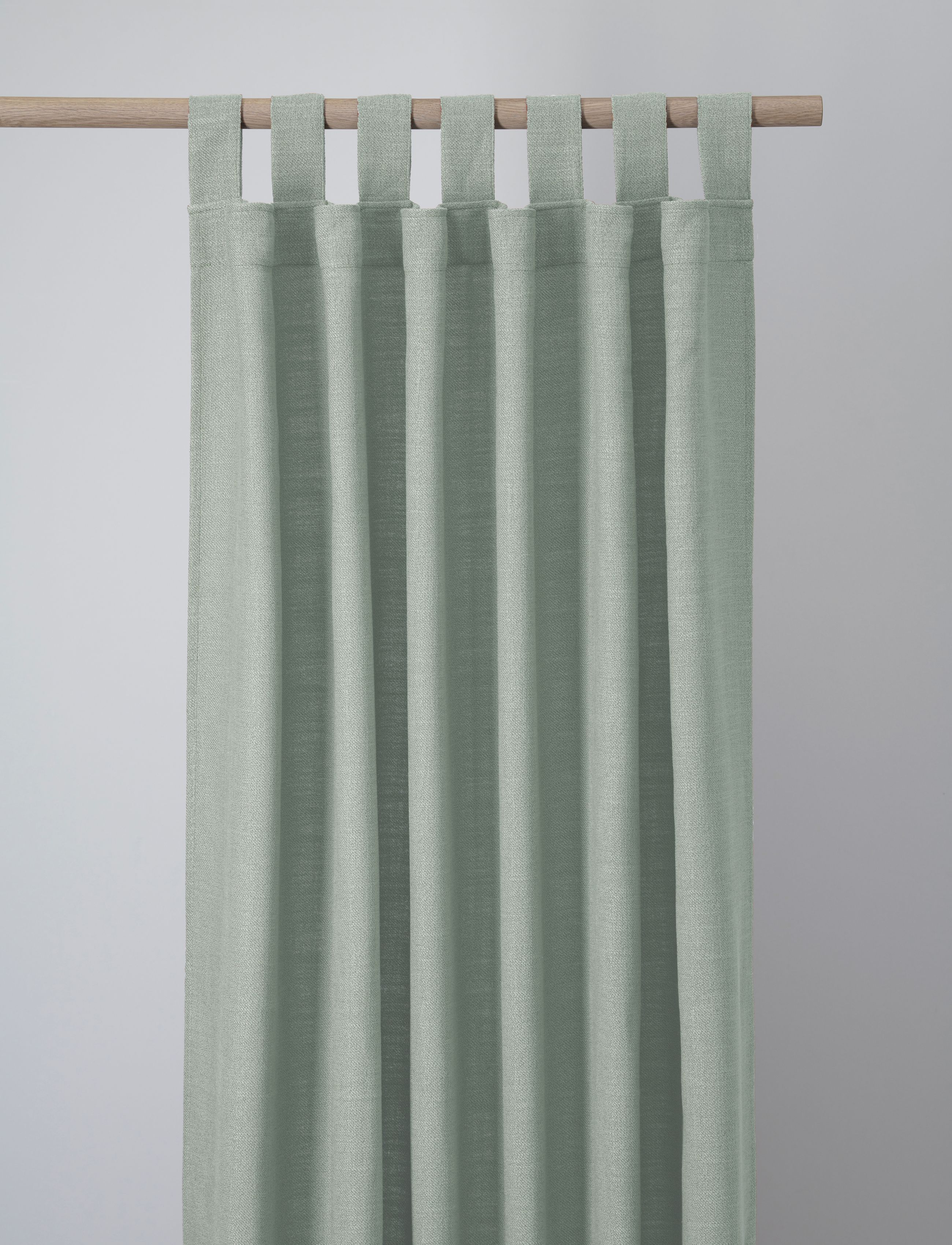 compliments Ivalo Curtain 140X260 Cm W/Loops, cm, Curtains, Grün - Long Homeware