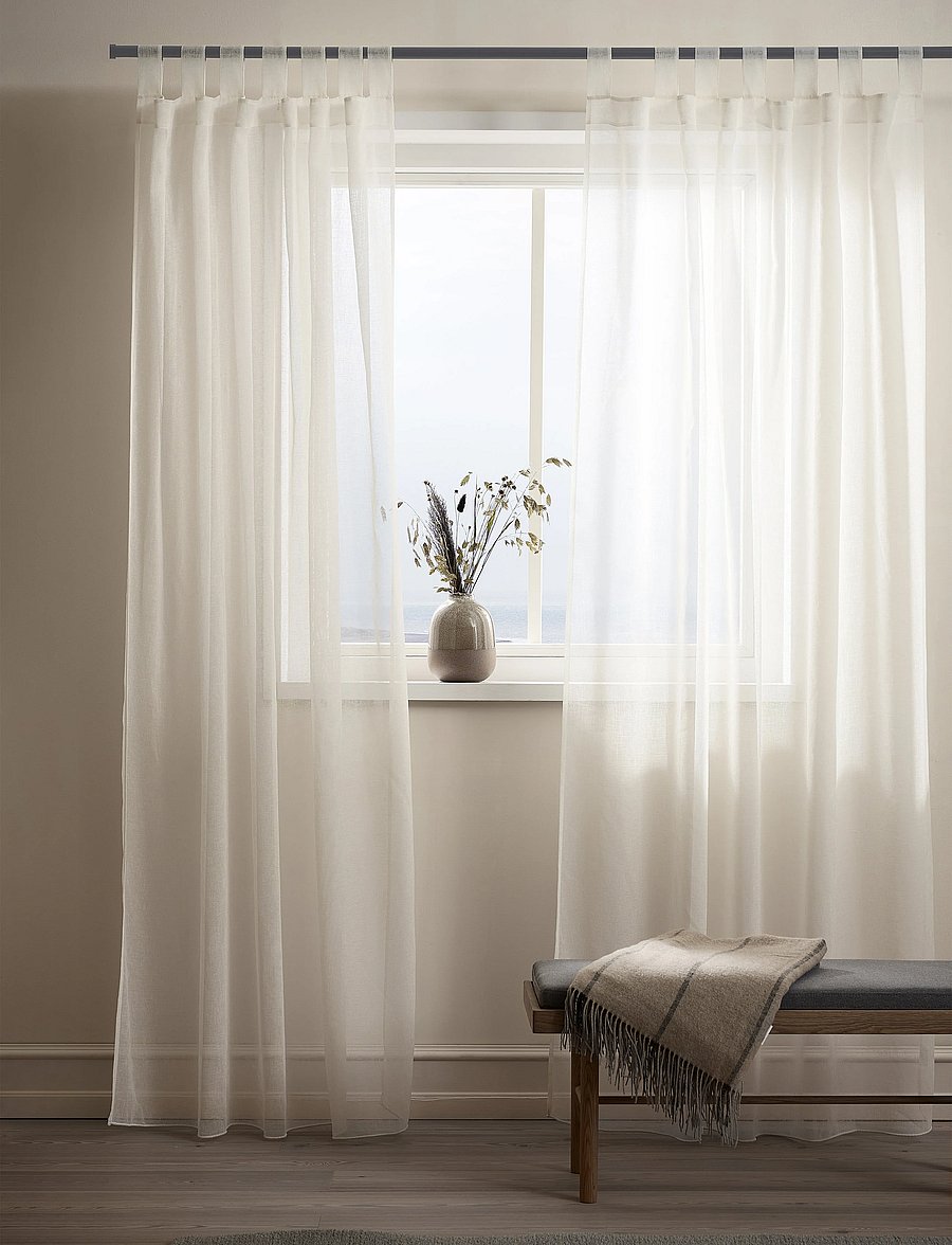 compliments - Boho Curtain 140x230 cm w/loops - fertiggardinen - creme - 1