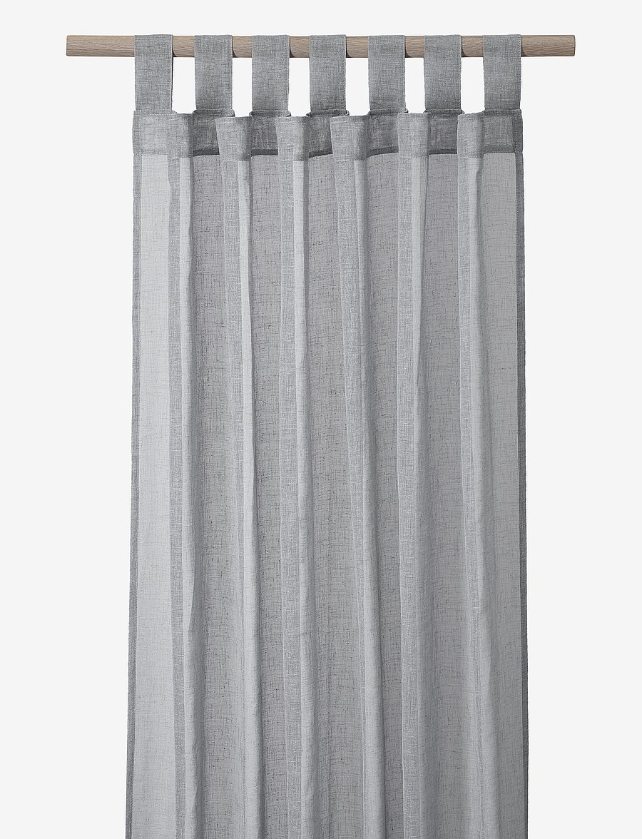 compliments - Boho Curtain 140x230 cm w/loops - fertiggardinen - grey - 0
