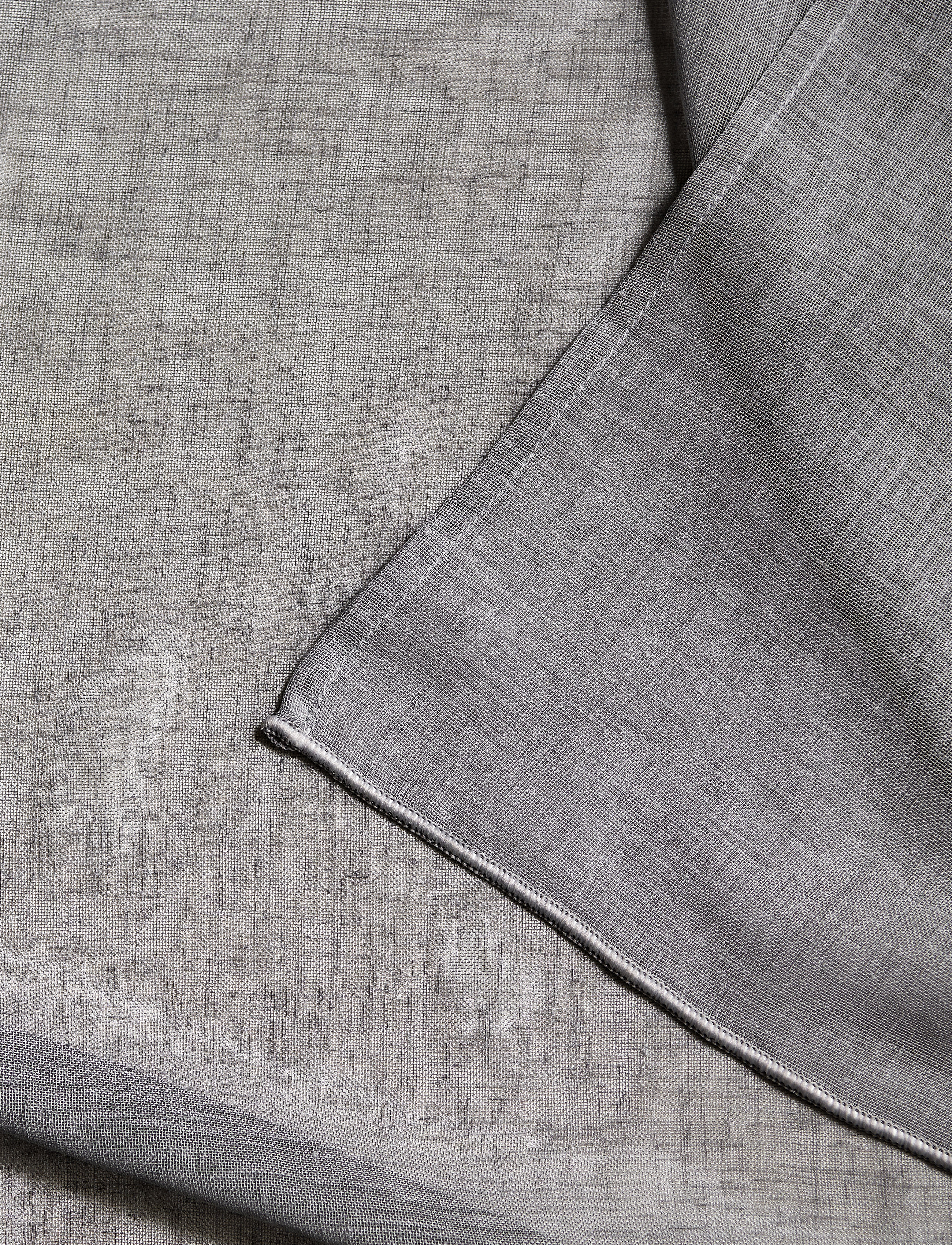 compliments - Boho Curtain 140x230 cm w/loops - gardinlængde - grey - 2