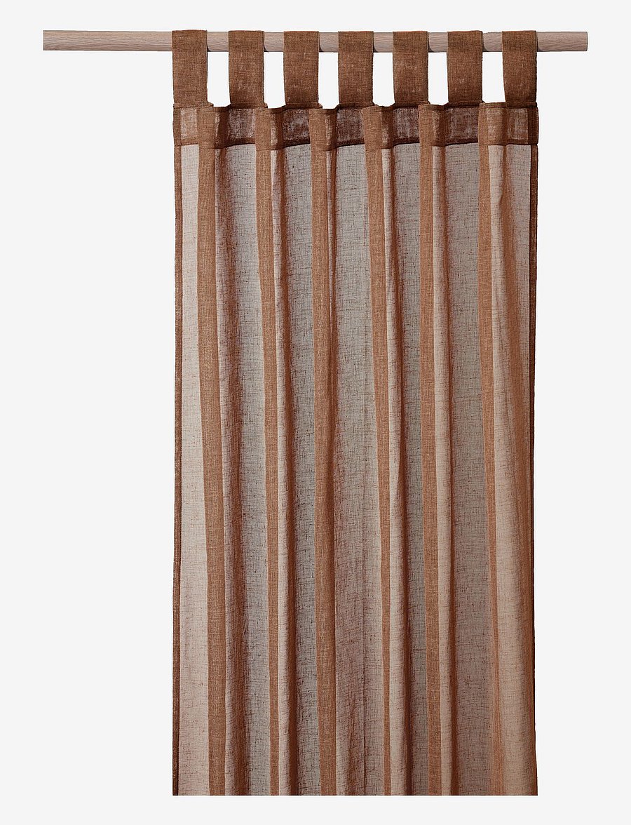 compliments - Boho Curtain 140x230 cm w/loops - fertiggardinen - rust - 0