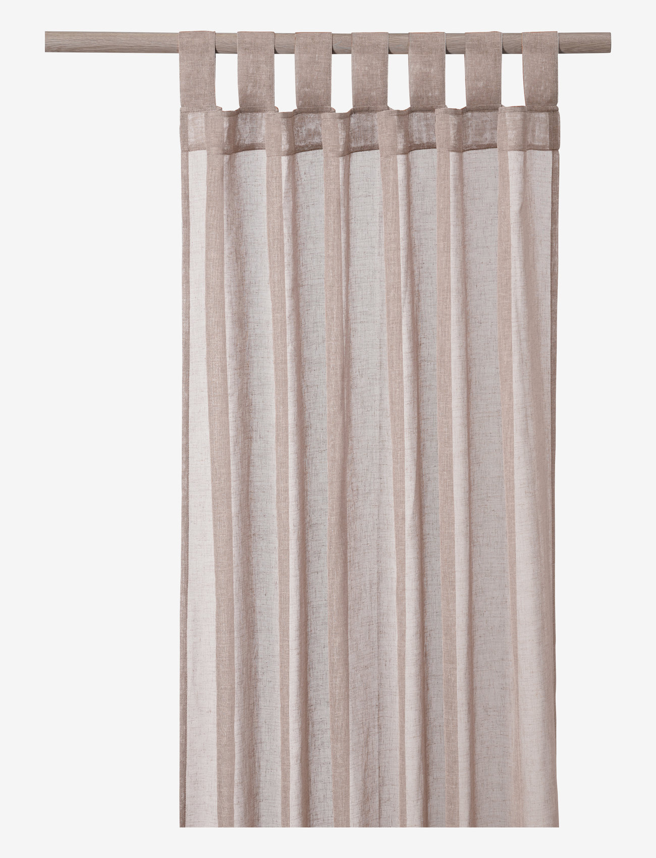 compliments Boho Curtain 140x230 cm w/loops - Textilies - SAND / beige