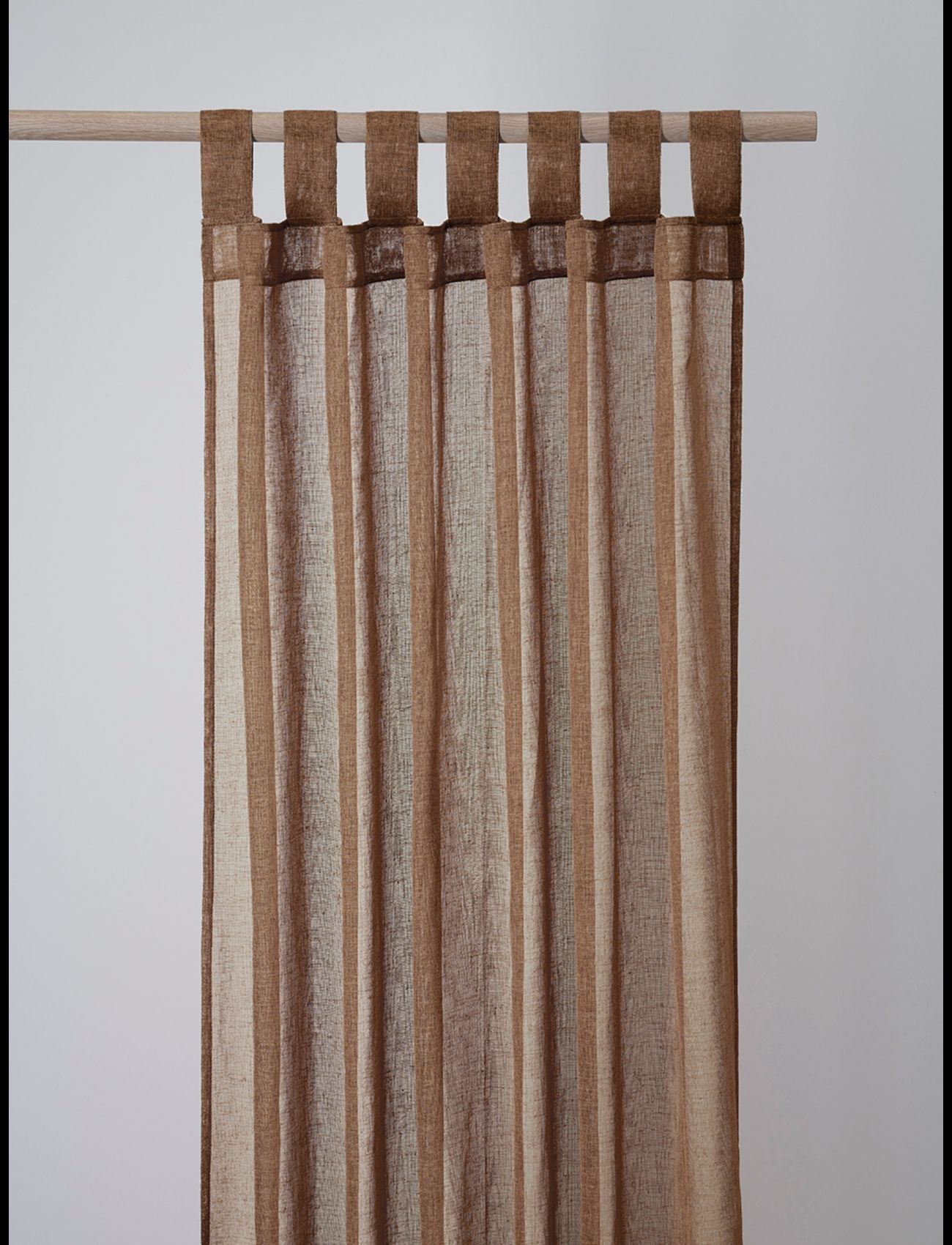 COMPLIMENTS Boho Vorhang 140X260 Cm W/Loops Braun - 140X260CM - Unisex