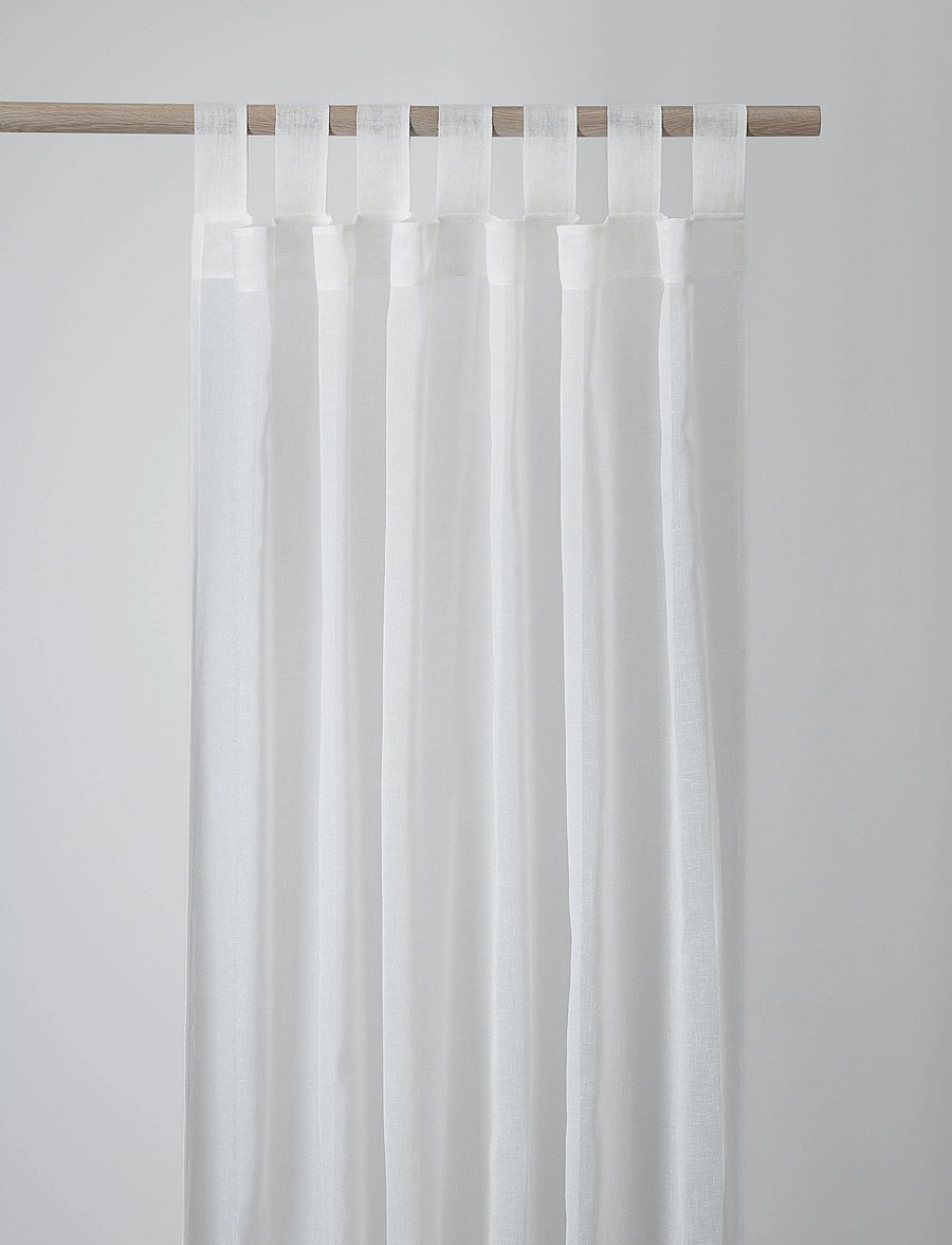 compliments - Boho Curtain 140x260 cm w/loops - pikad kardinad - cream - 0