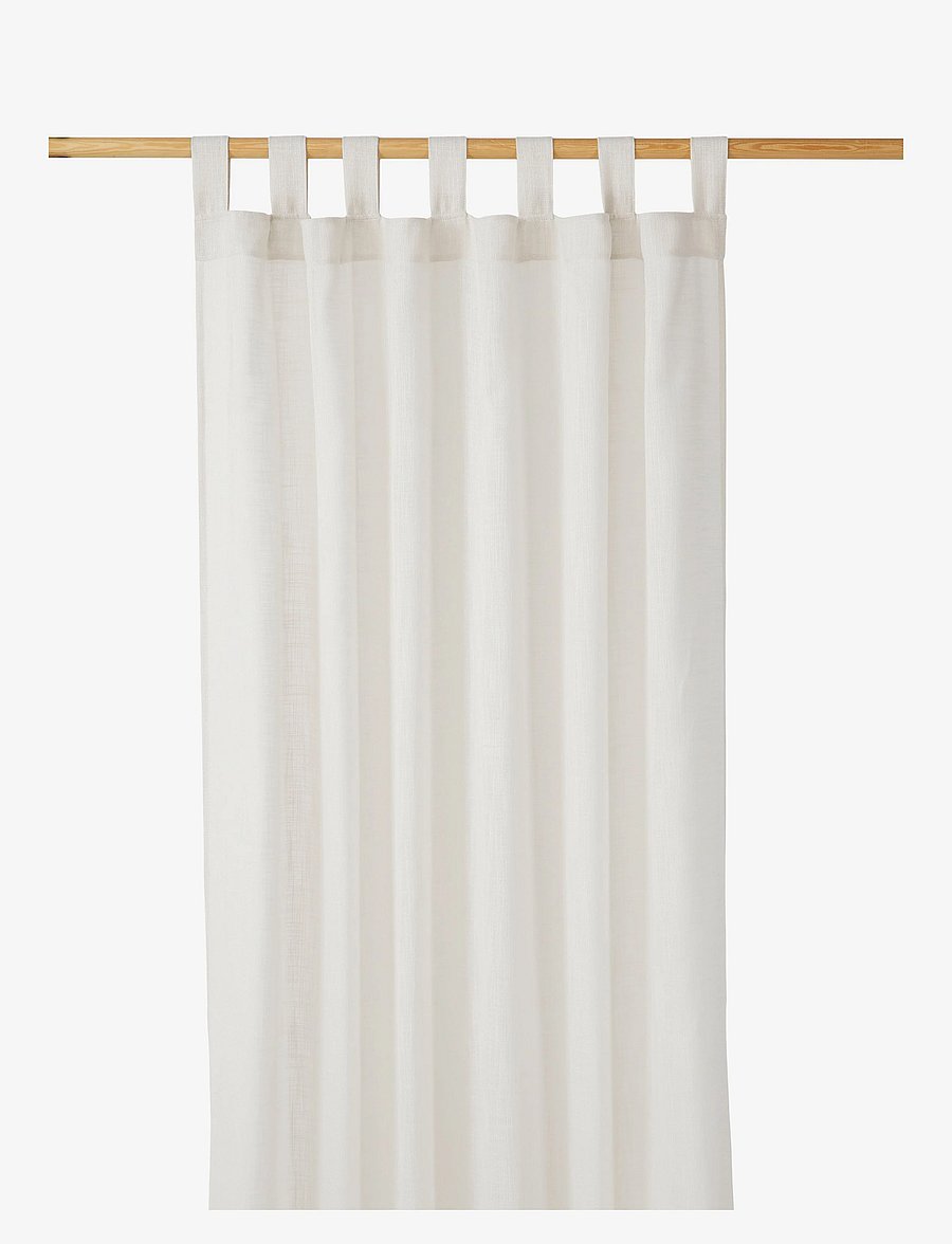 compliments - Nivo Curtain 140x230 cm w/loops - gardinlængde - cream - 0