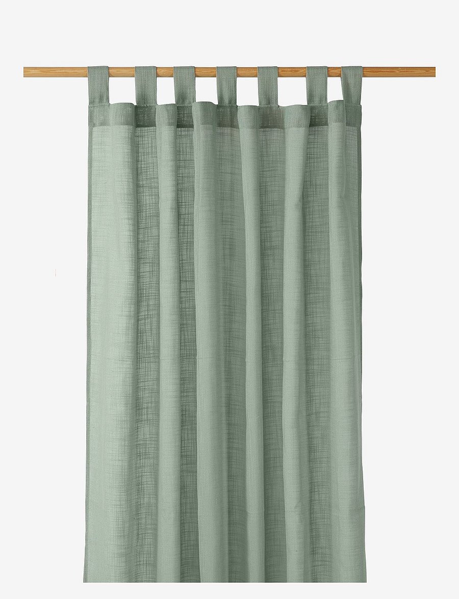 compliments - Nivo Curtain 140x230 cm w/loops - fertiggardinen - dusty green - 0