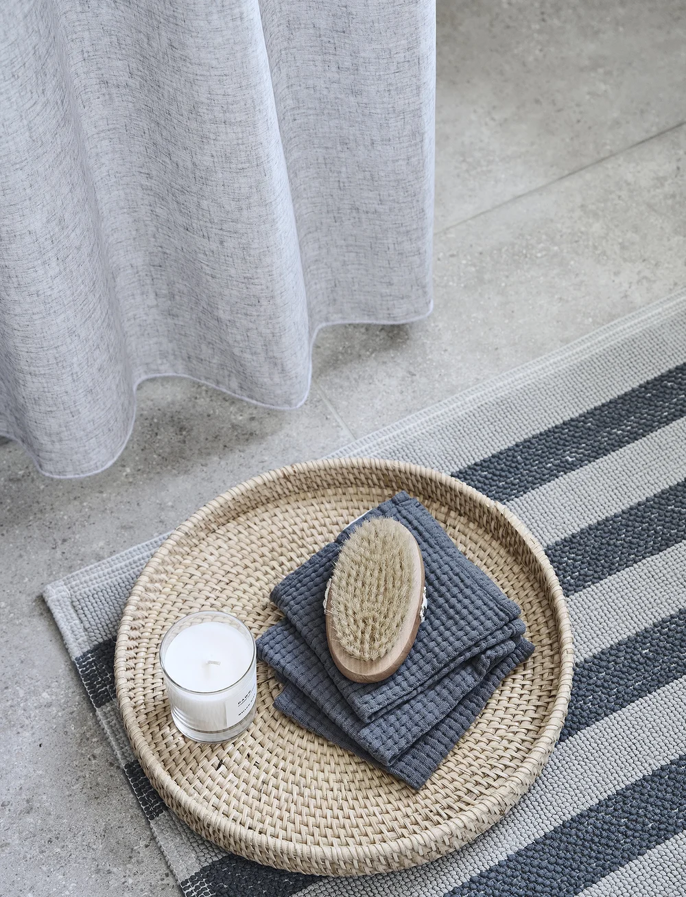 compliments - Basin Rug - badrumsmattor - grey/taupe - 3