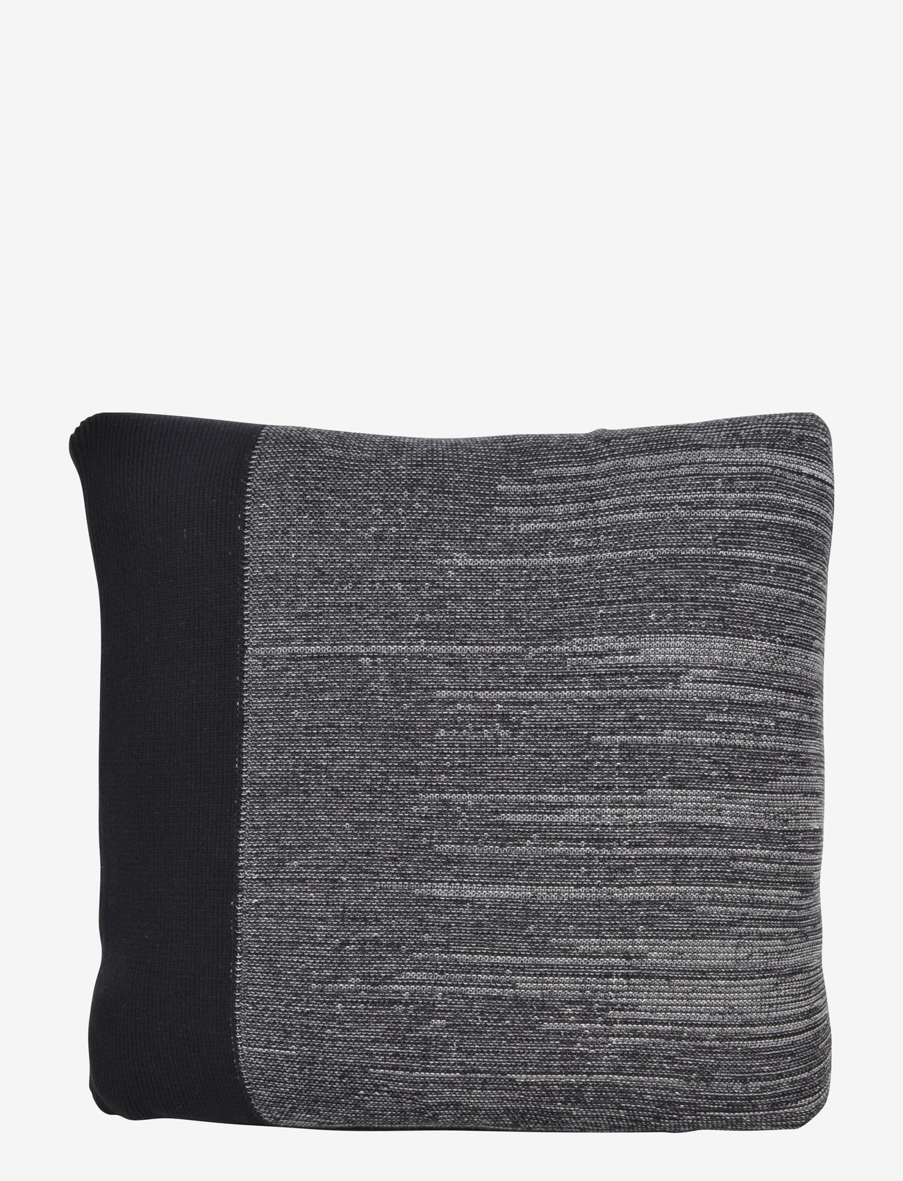 compliments - Reed 50x50 cm 2-pack - pagalvėlių užvalkalai - black - 0