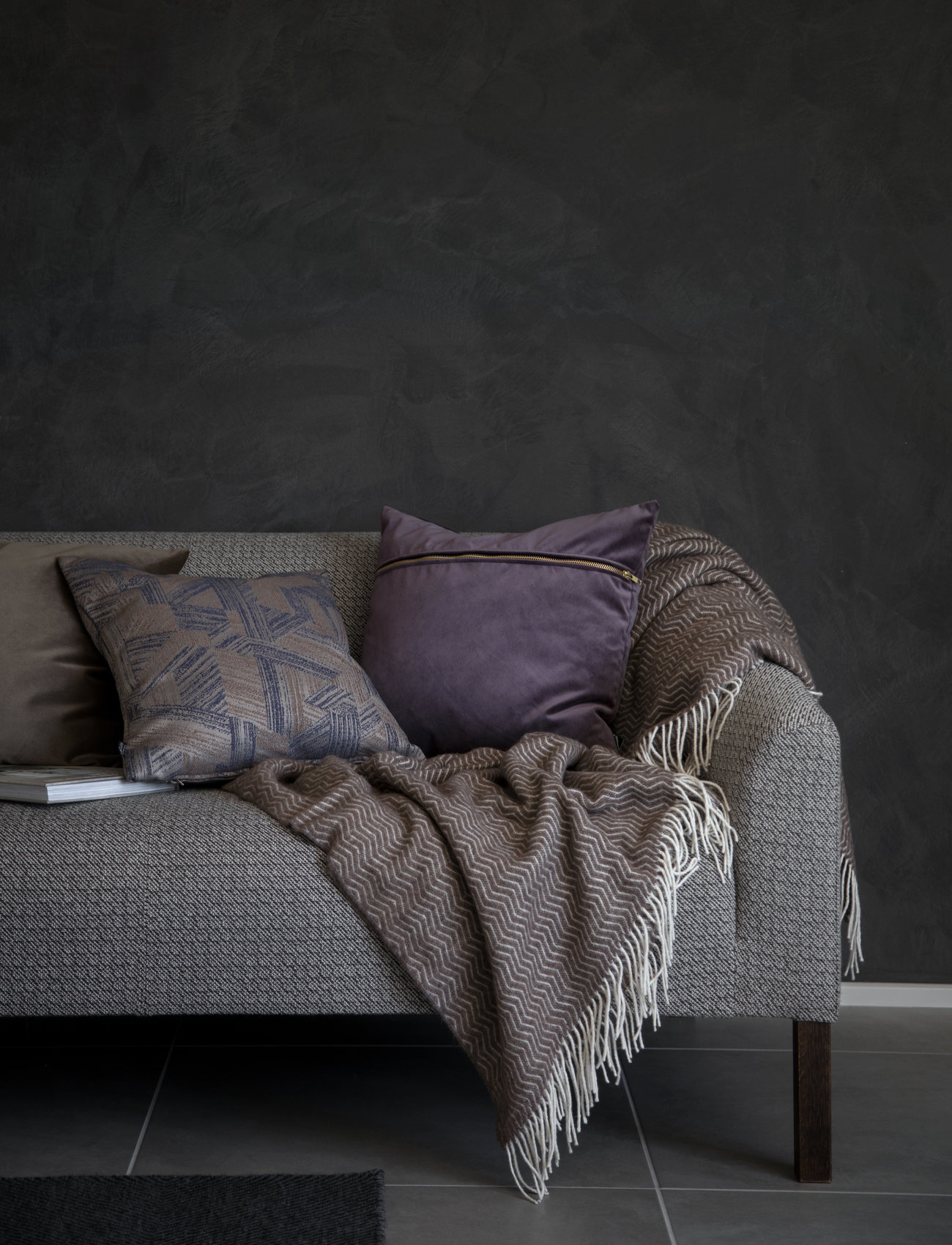 compliments - Wiliam 45x45 cm 2-pack - julegaver under 500kr - purple - 1