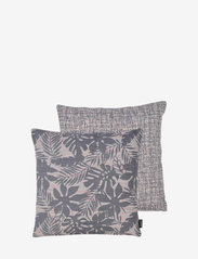 compliments - Leaf 45x45 cm 2-pack - pagalvėlių užvalkalai - grey - 0