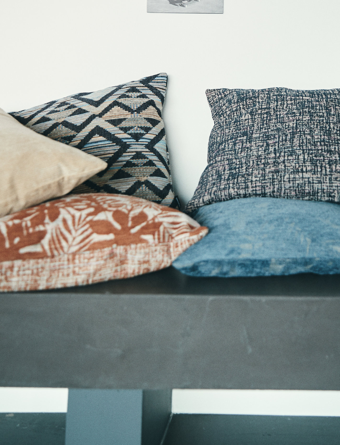 compliments - Leaf 45x45 cm 2-pack - pudebetræk - orange - 1