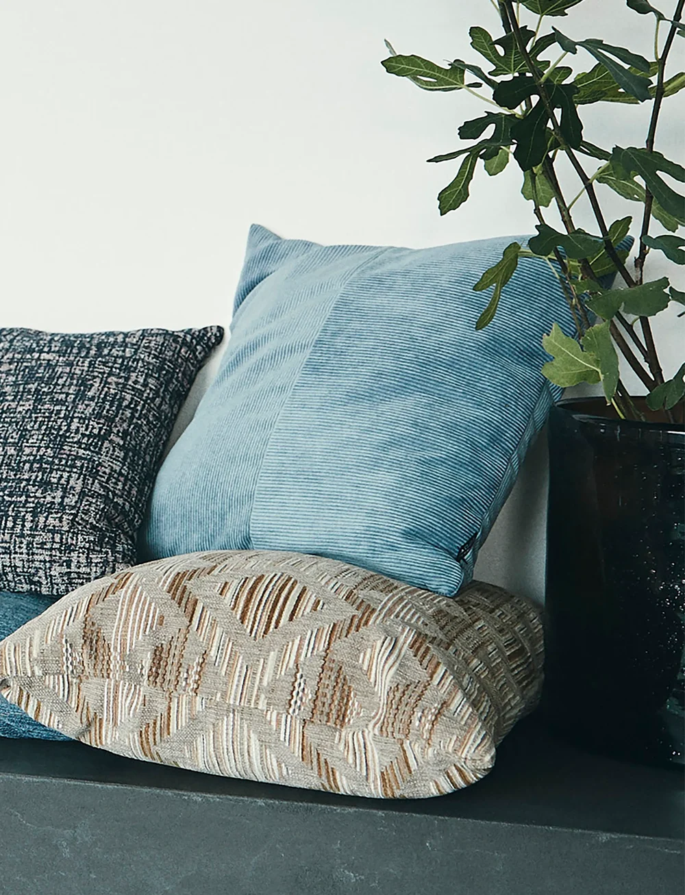 compliments - Wille 45x45 cm - nach preis einkaufen - faded blue - 2