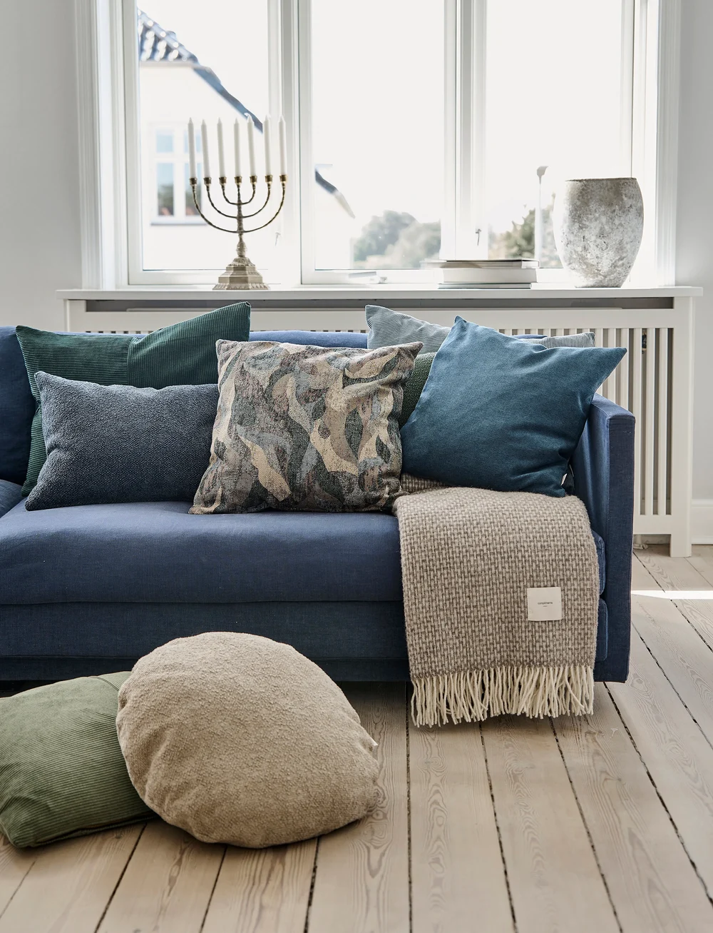 compliments - Wille 45x45 cm - nach preis einkaufen - faded blue - 3