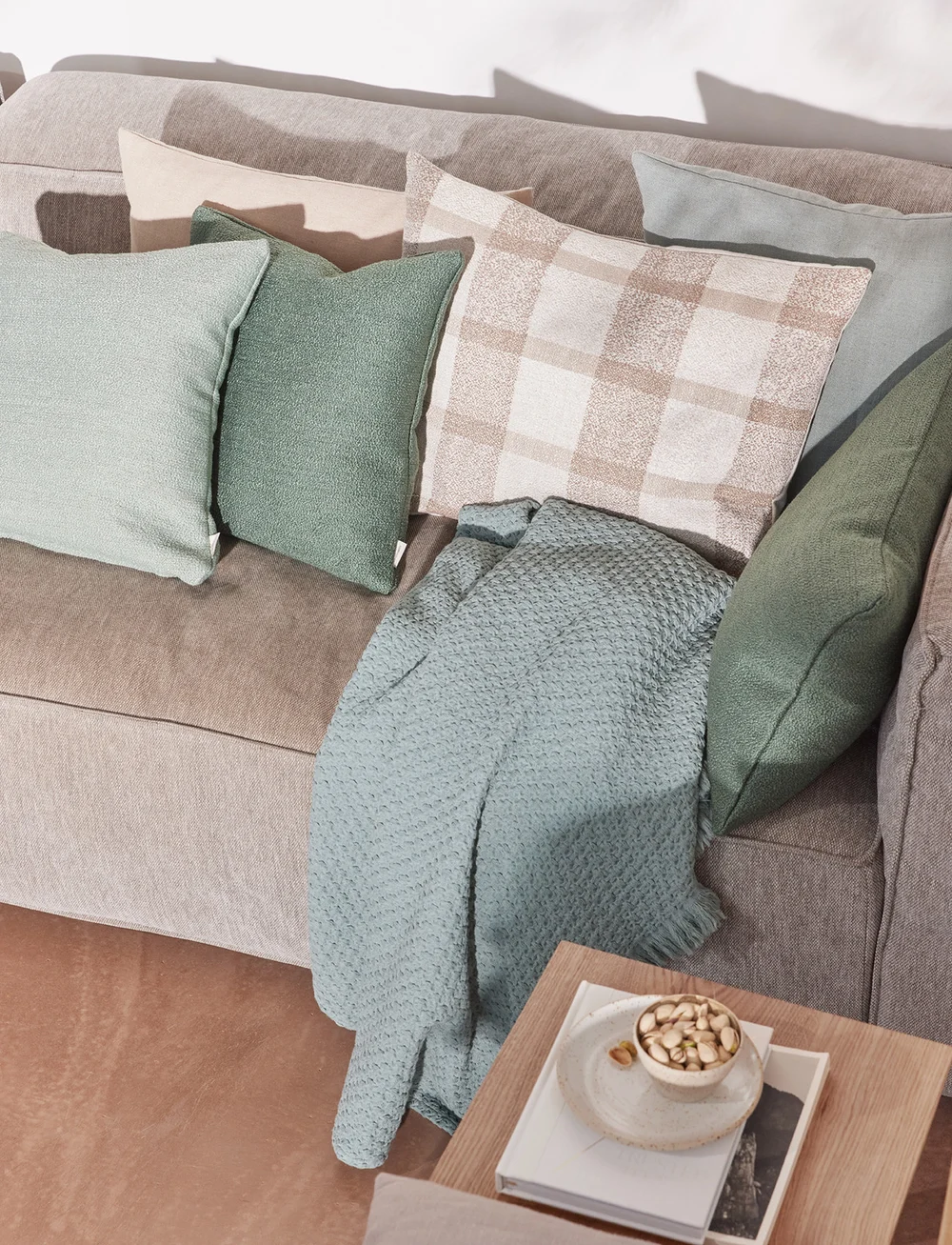 compliments - Marrakech 50x50 cm - cushions - mint - 1