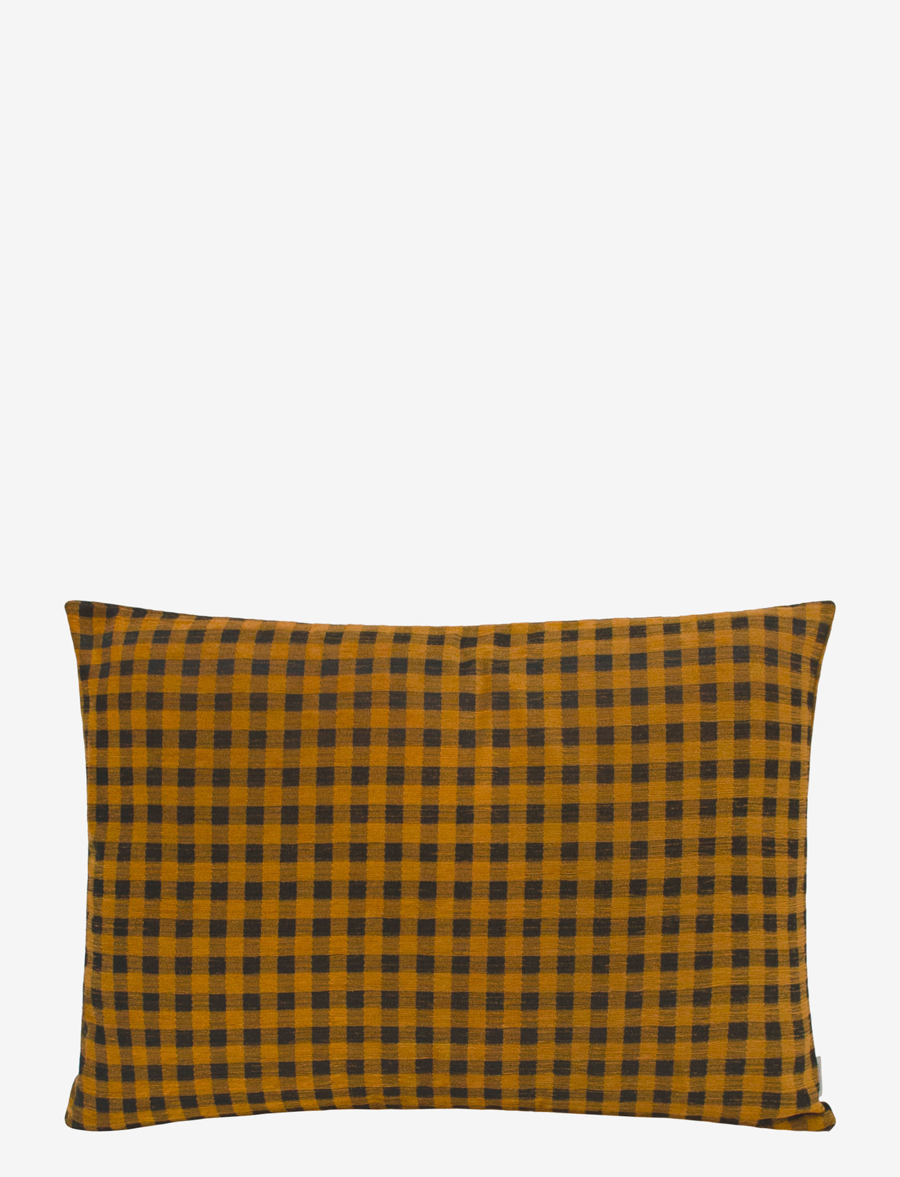 compliments - Gingham 45x60 cm - padjad - mustard - 0