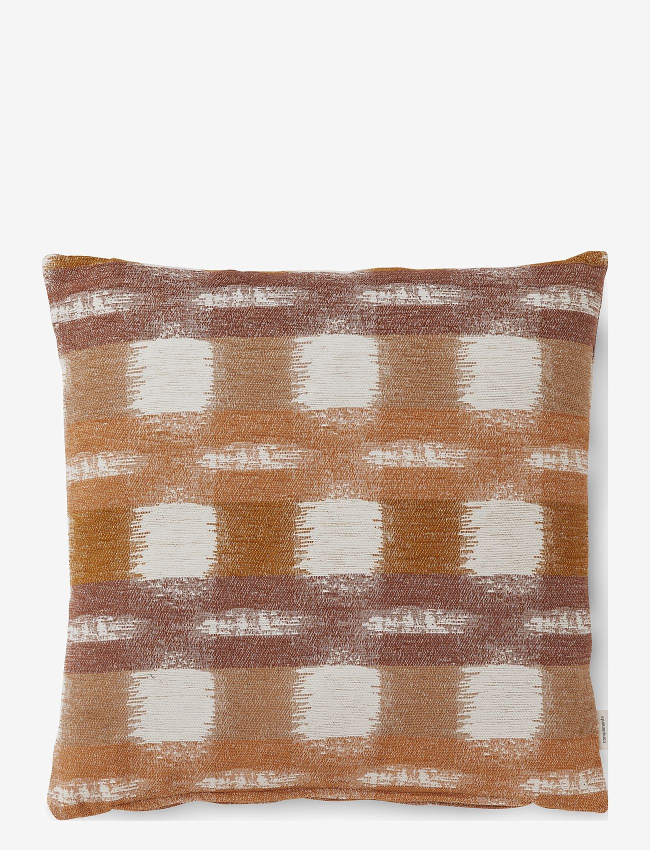 compliments - Ikat - kissen - terracotta - 1