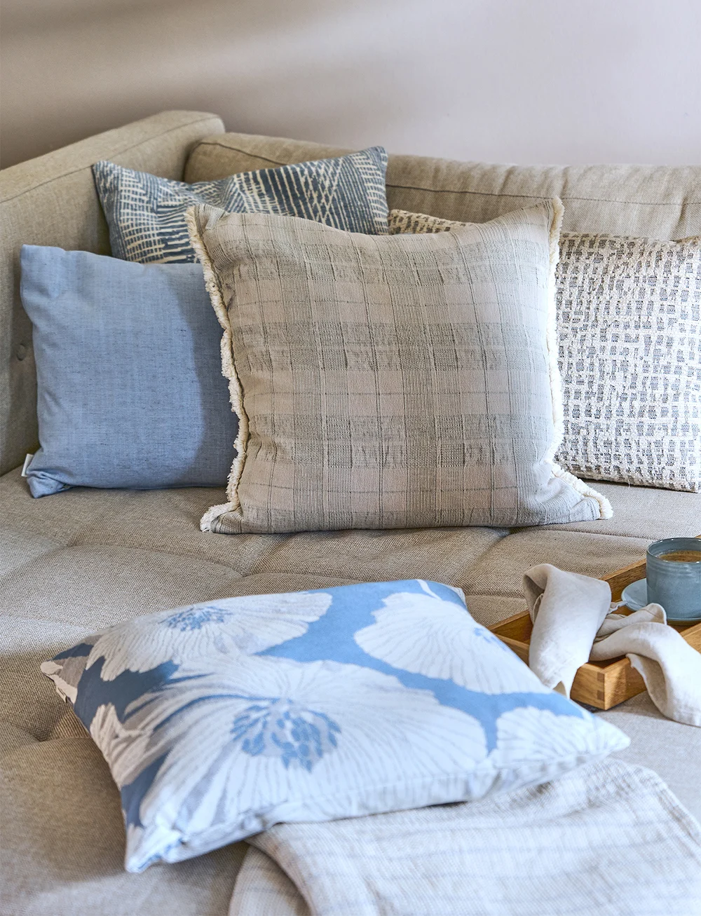 compliments - Dolce Cushion - köp efter pris - blue - 2