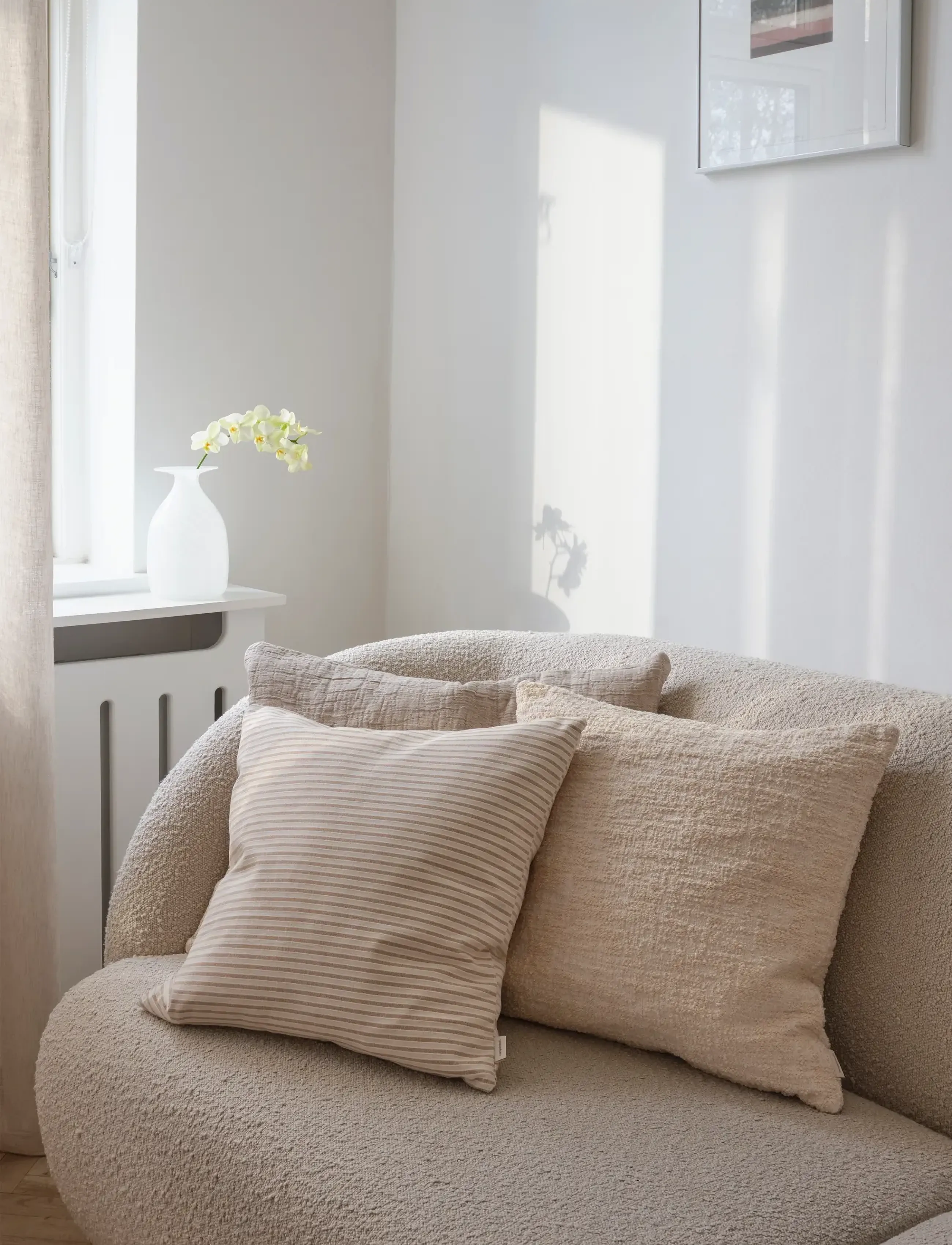 compliments Ines Cushion, 50X50 cm, Cushions & Blankets, Beige - Cushions, Homeware